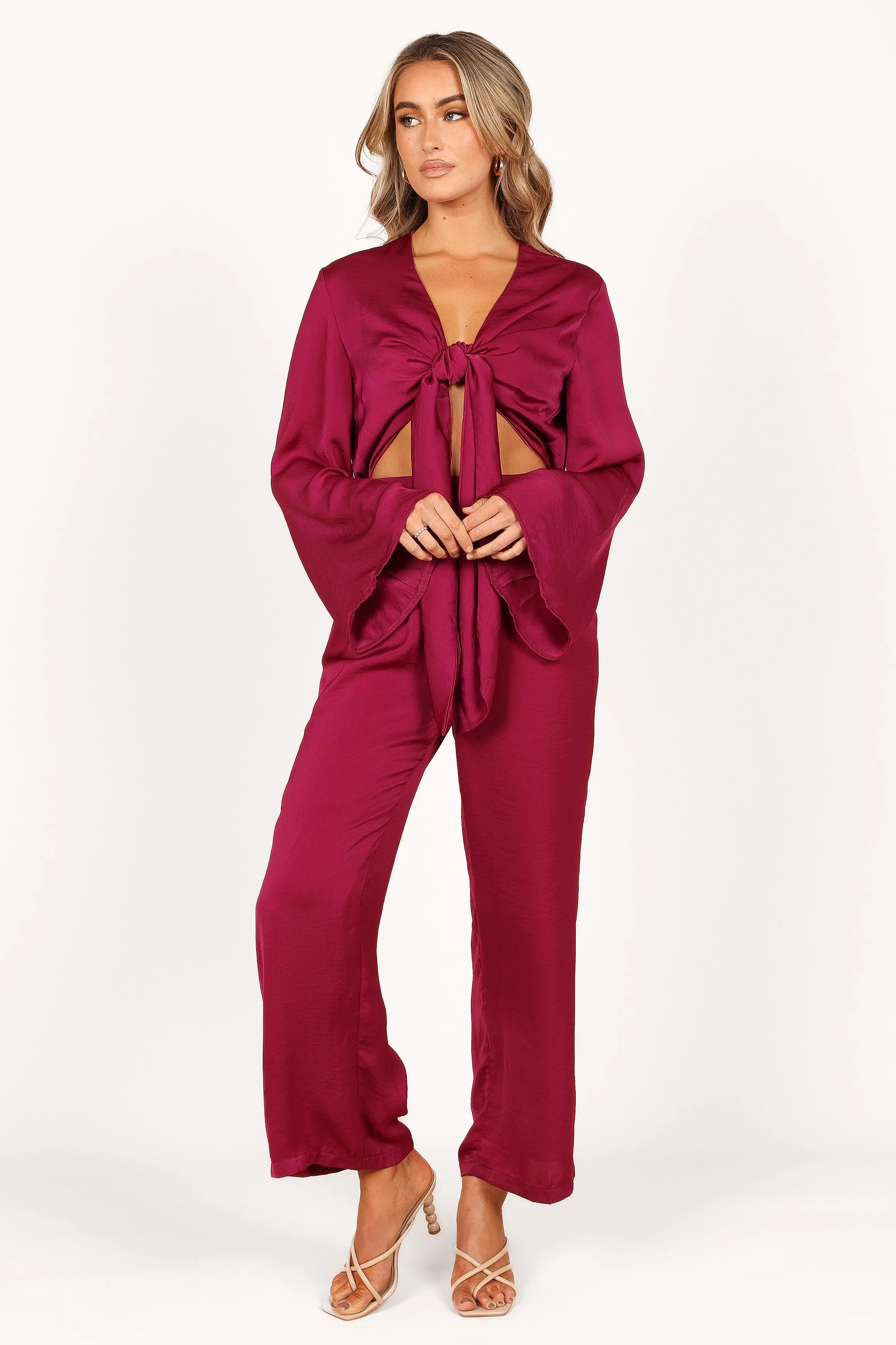 Pluto Jumpsuit - Magenta sold by Petal & Pup product image thumbnail 3