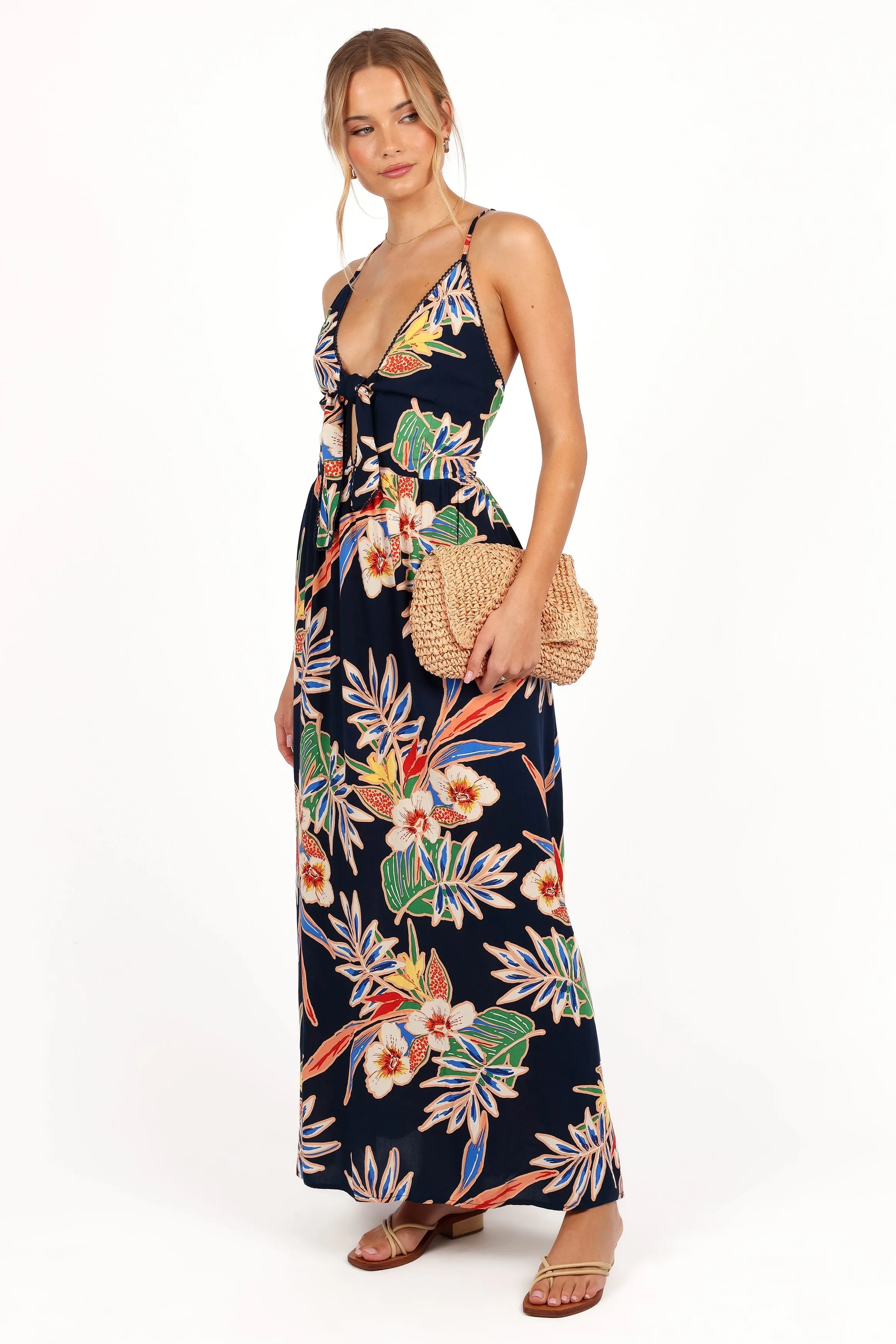 Jodie Maxi Dress - Oceana Garden sold by Petal & Pup