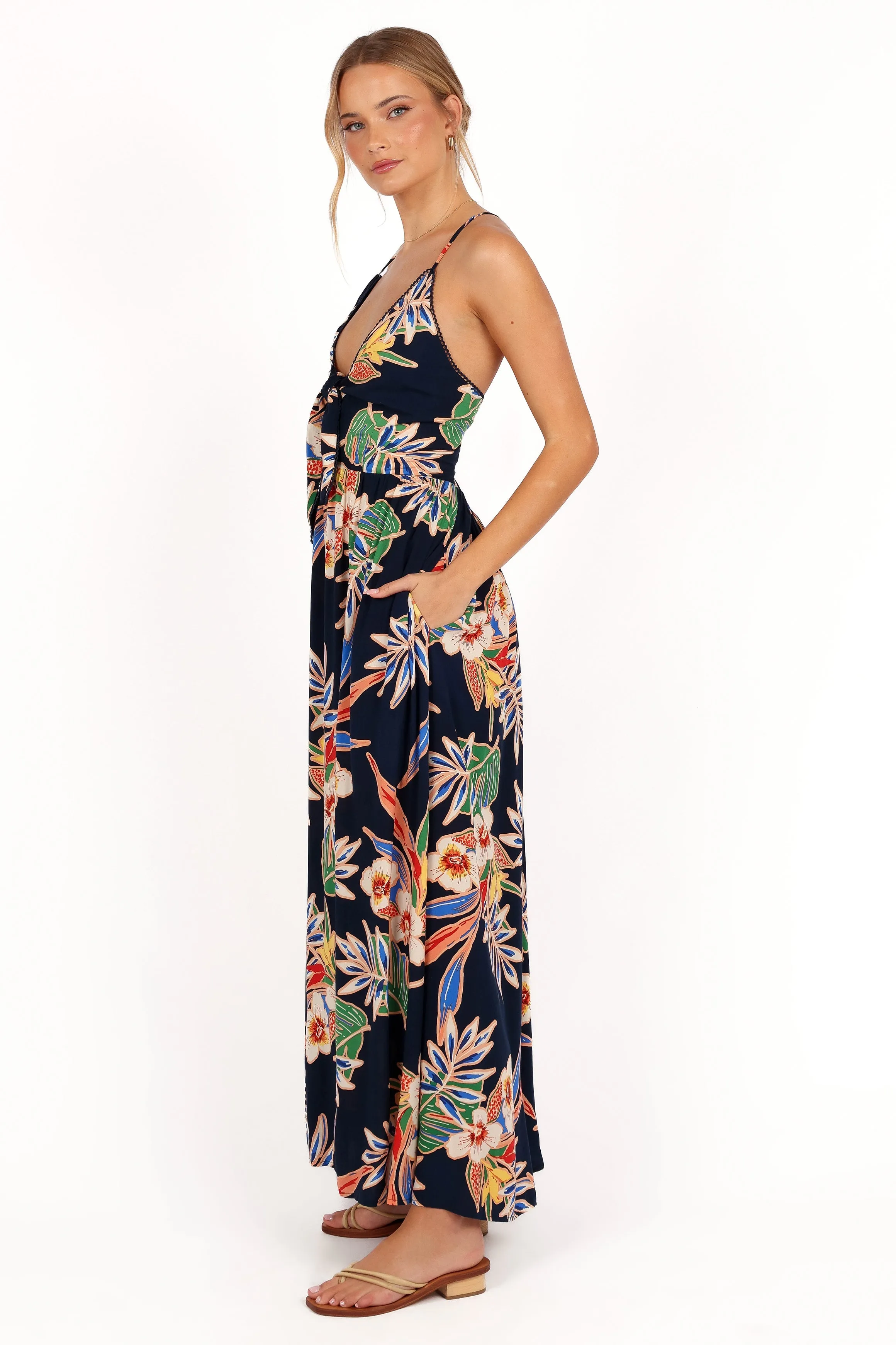 Jodie Maxi Dress - Oceana Garden sold by Petal & Pup product image thumbnail 3