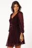 Glimmer Long Sleeve Mini Dress - Pink sold by Petal & Pup