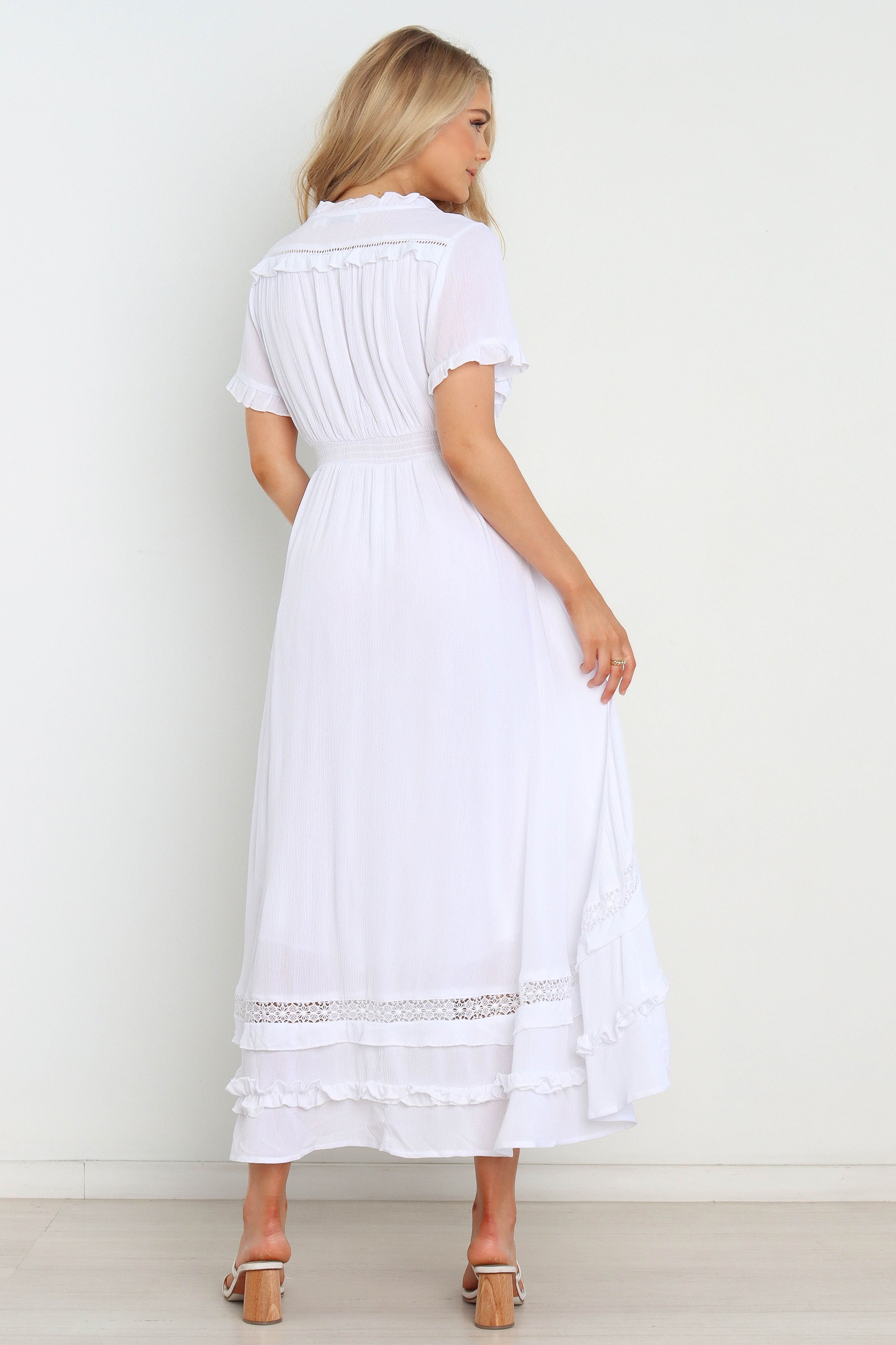 Chelsea Dress - White sold by Petal & Pup product image thumbnail 2
