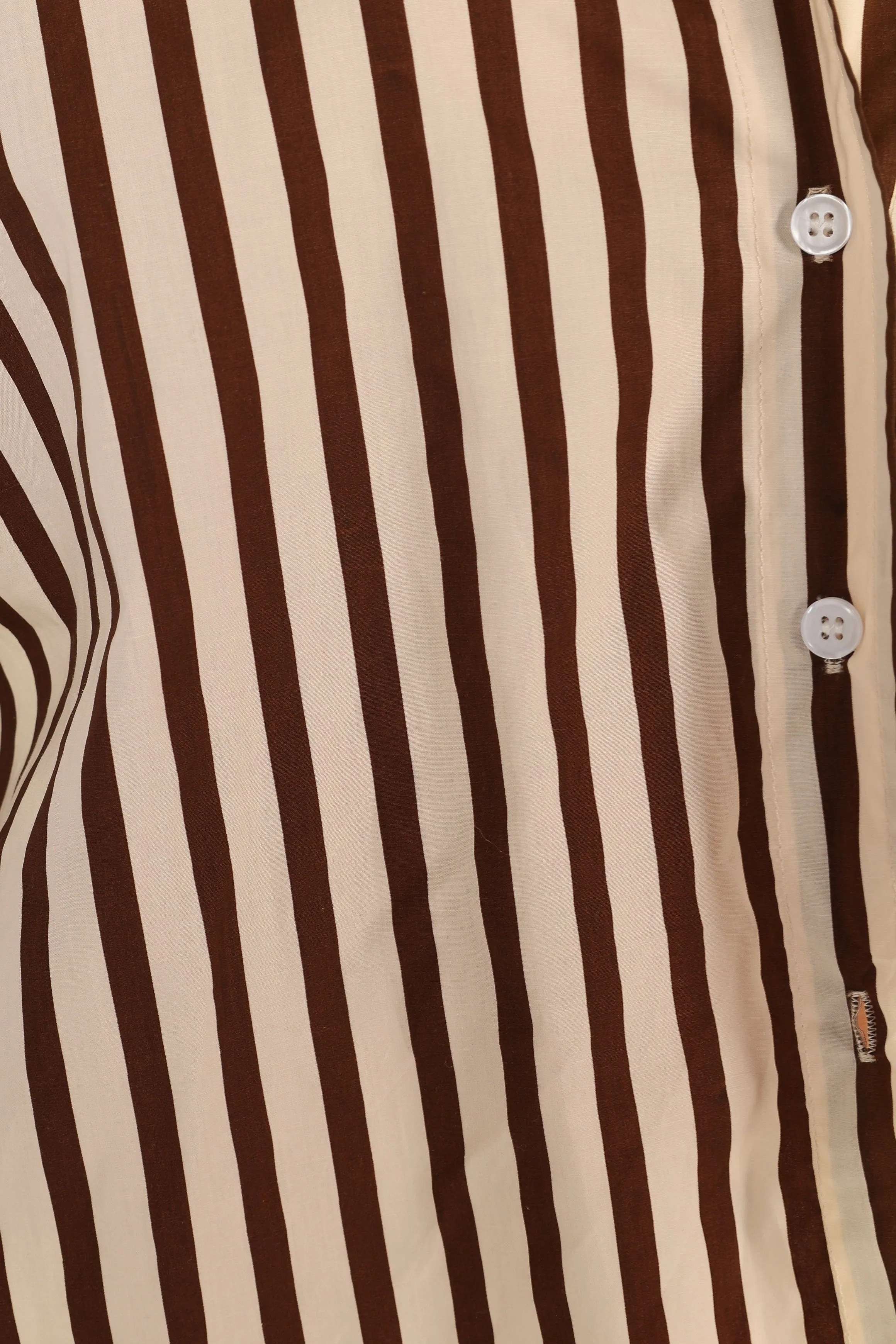 Soula Stripe Shirt - Chocolate sold by Petal & Pup product image thumbnail 4