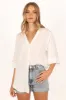 Gaia Shirt - Ivory sold by Petal & Pup