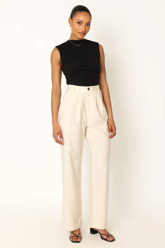 Noelle Pant - Cream sold by Petal & Pup