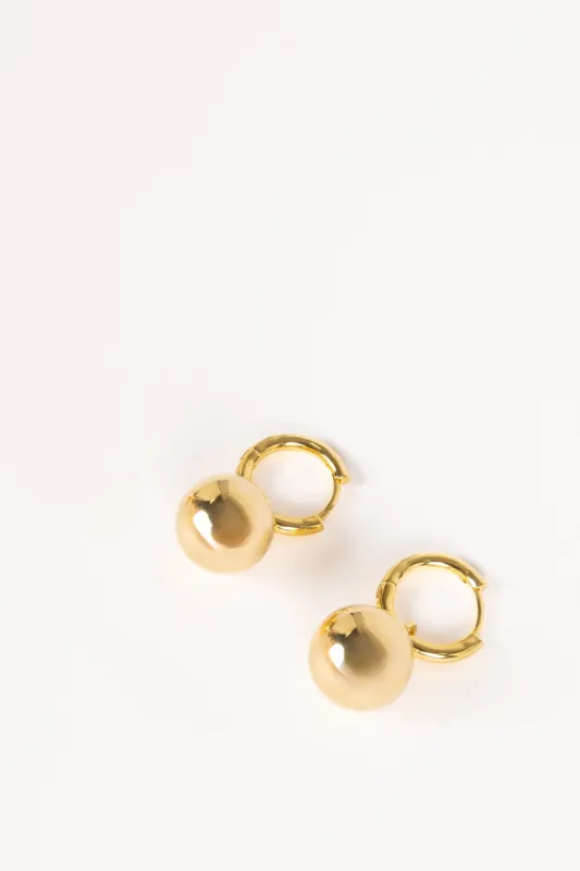 Jaydyn Earrings - Gold sold by Petal & Pup