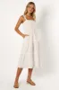 Pixie Maxi Dress - Yellow Pink Stripe sold by Petal & Pup