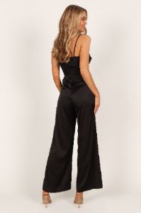 Adison Jumpsuit - Black sold by Petal & Pup