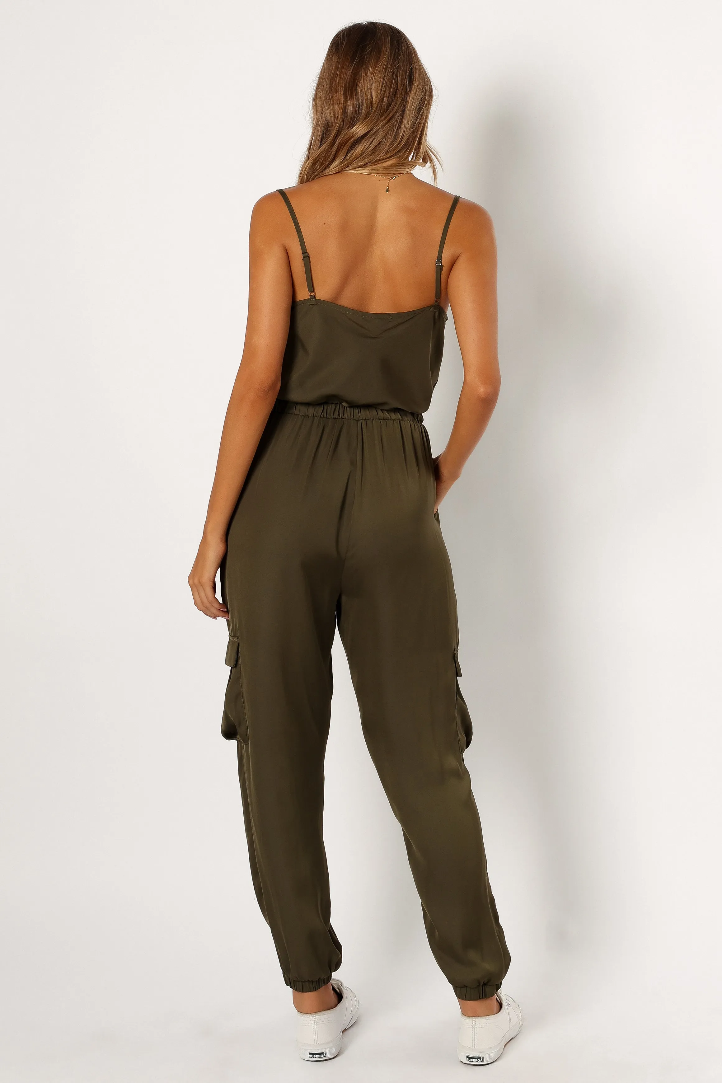 Jasleen Jumpsuit - Olive sold by Petal & Pup product image thumbnail 4
