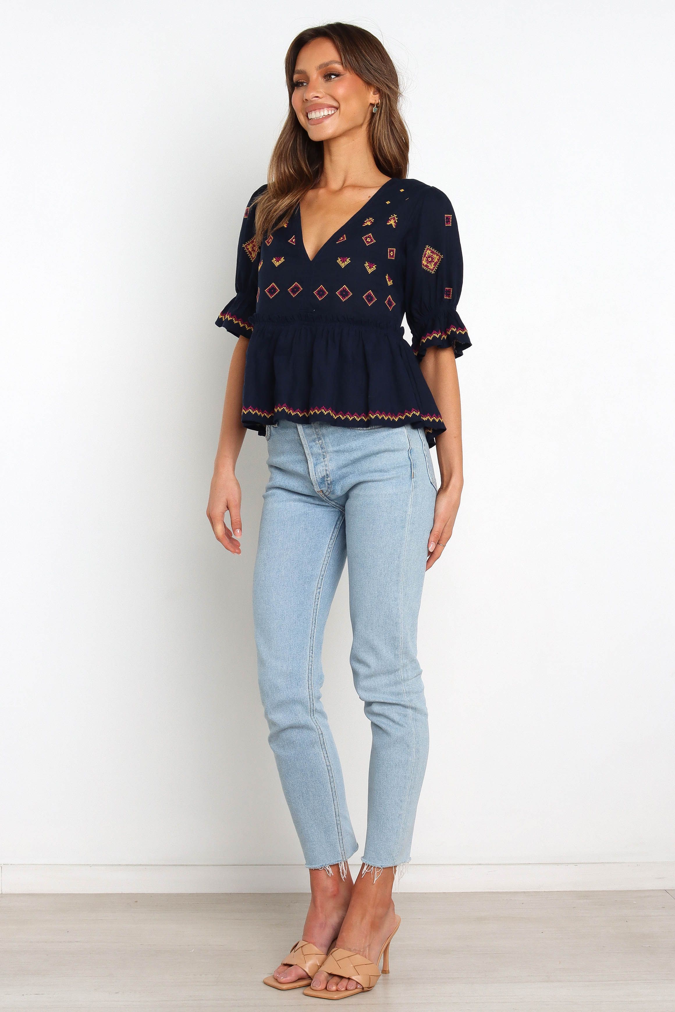 Dawston Top - Navy sold by Petal & Pup product image thumbnail 6