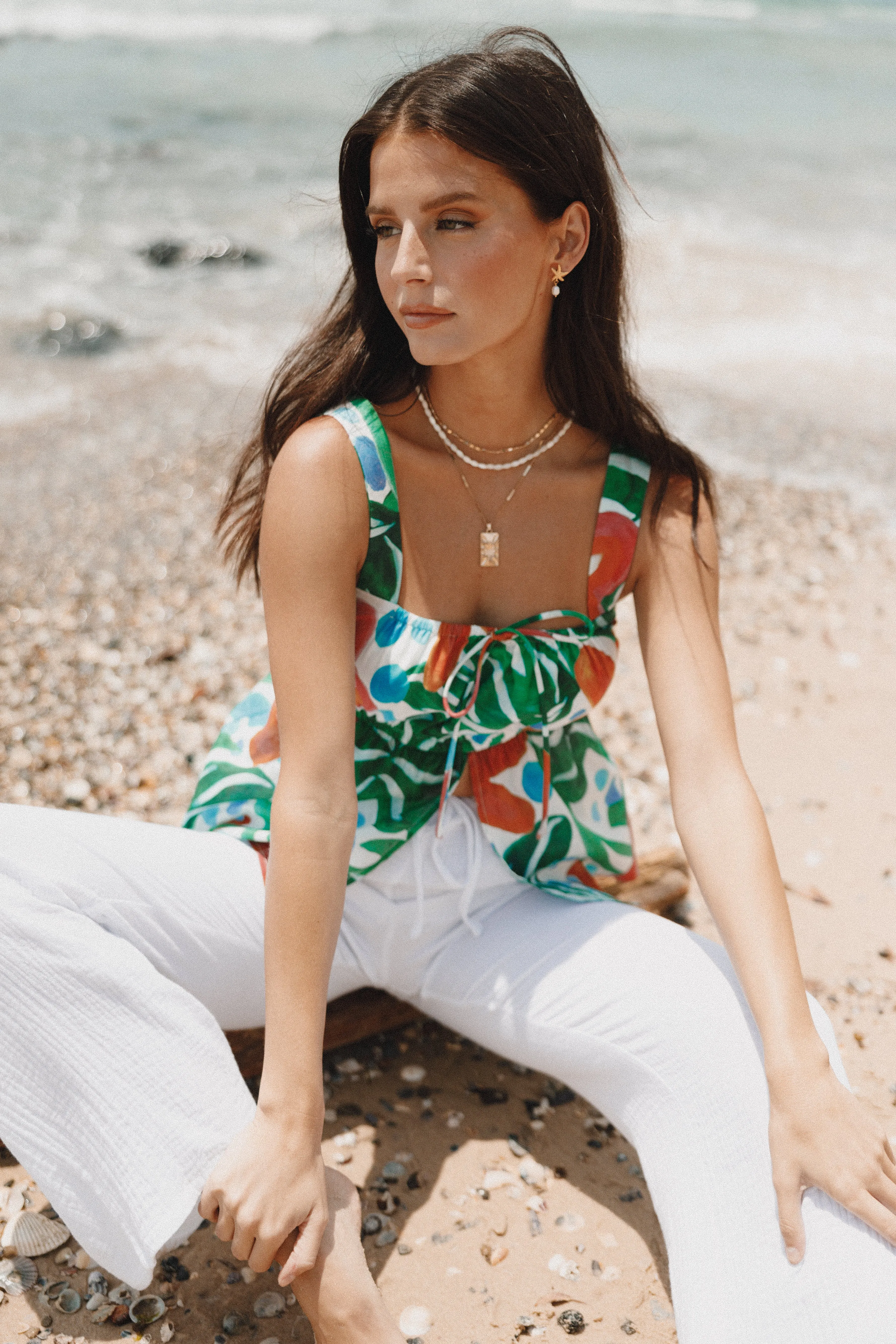 Livvy Top - Kauai sold by Petal & Pup