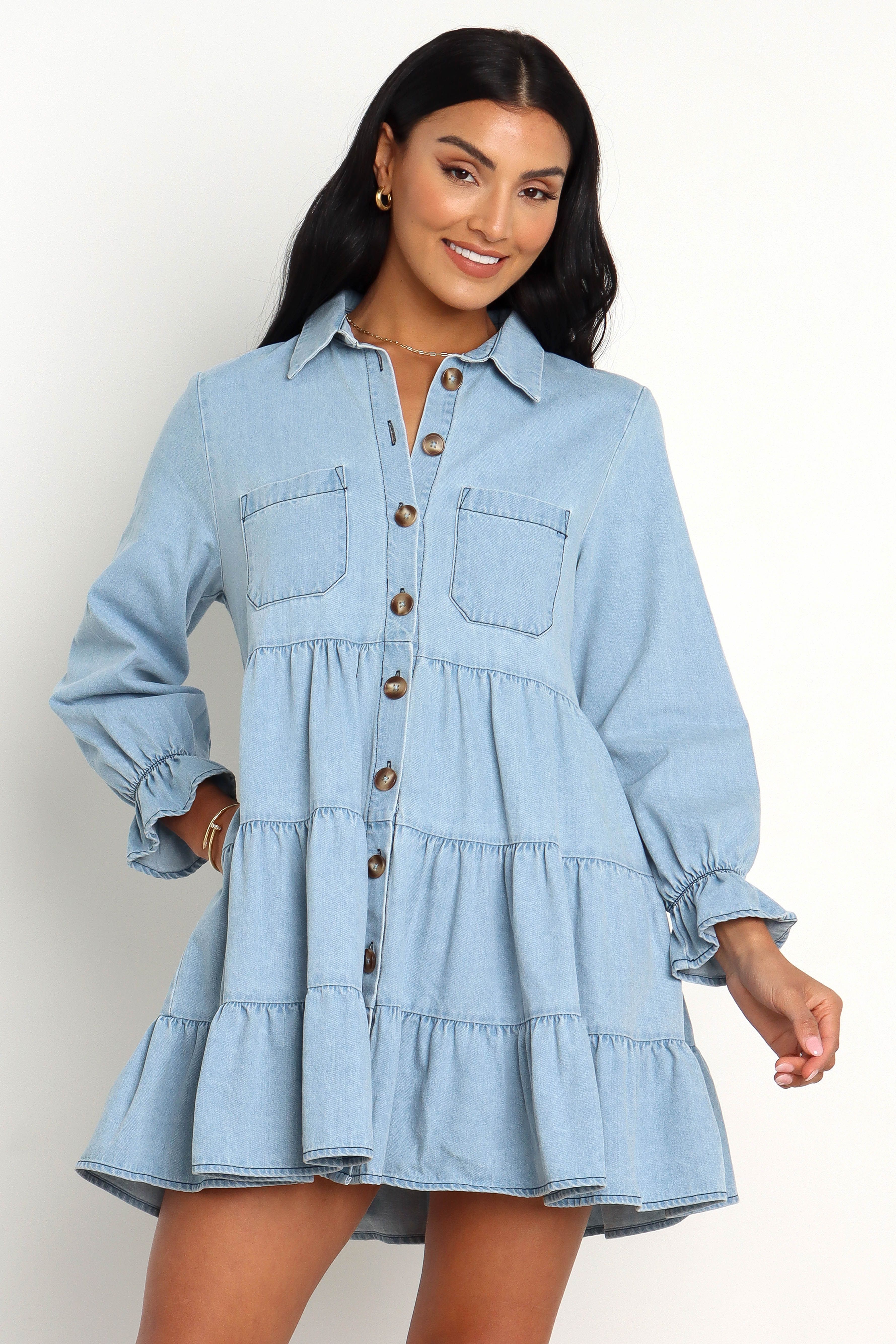 Zubaira Dress - Blue sold by Petal & Pup product image thumbnail 7