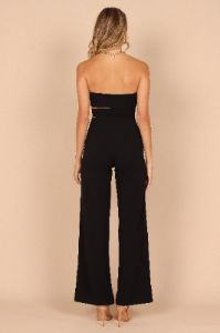 Emerson Jumpsuit - Black sold by Petal & Pup