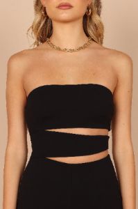 Emerson Jumpsuit - Black sold by Petal & Pup
