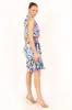 Arte Mini Dress - Blue Floral sold by Petal & Pup