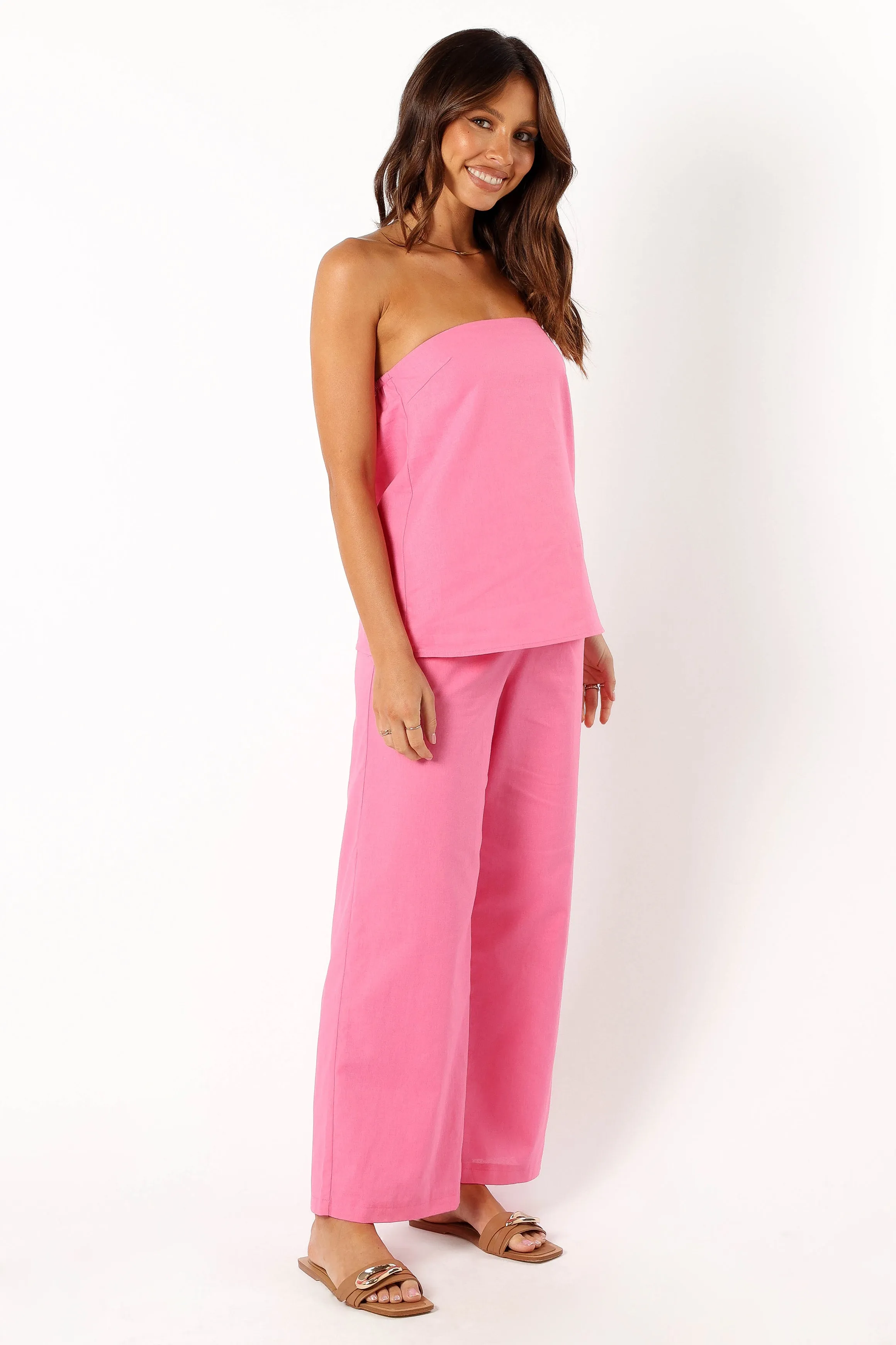 Dakota Pant Set - Pink sold by Petal & Pup