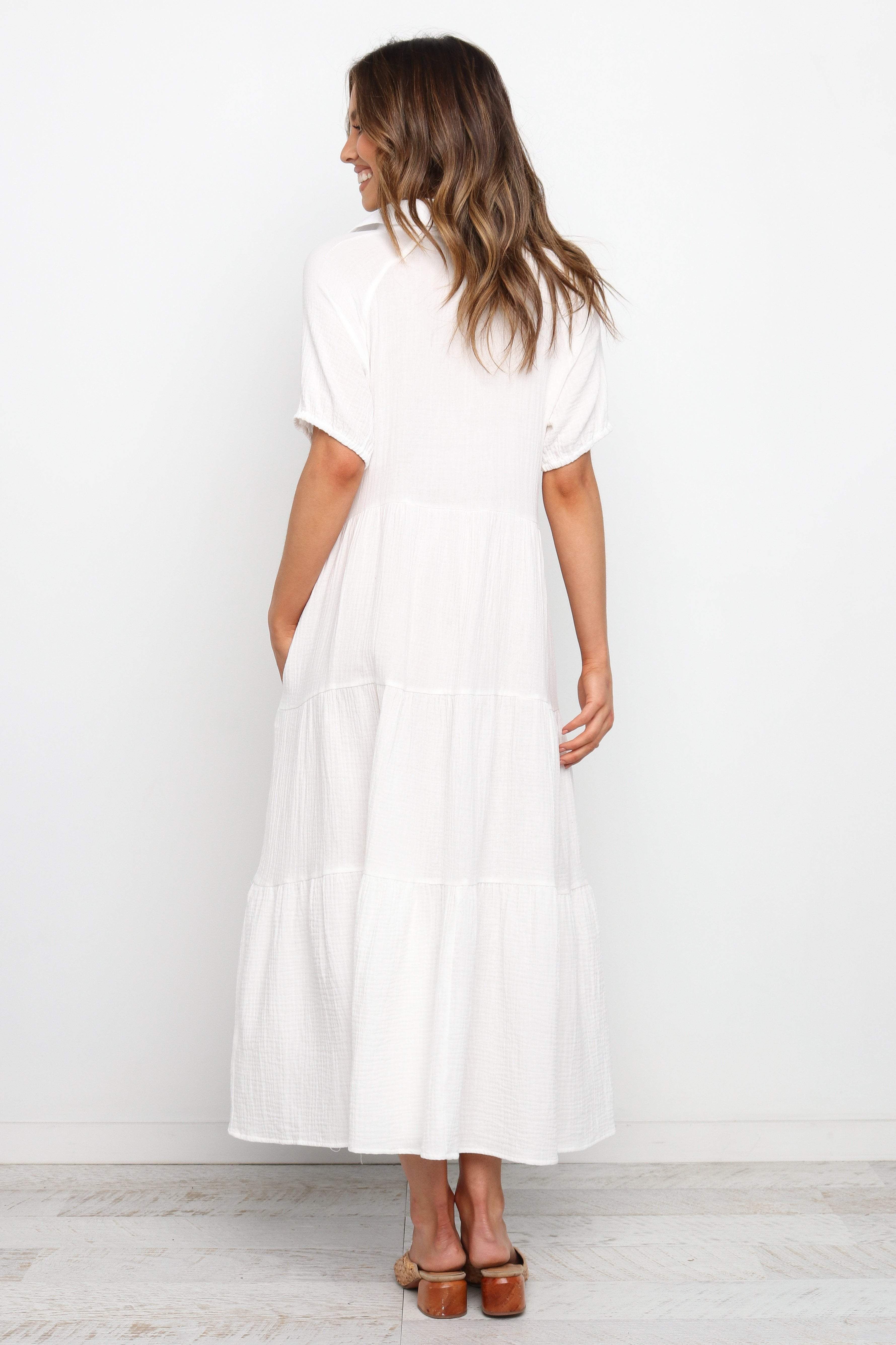Wabash Dress - White sold by Petal & Pup product image thumbnail 9