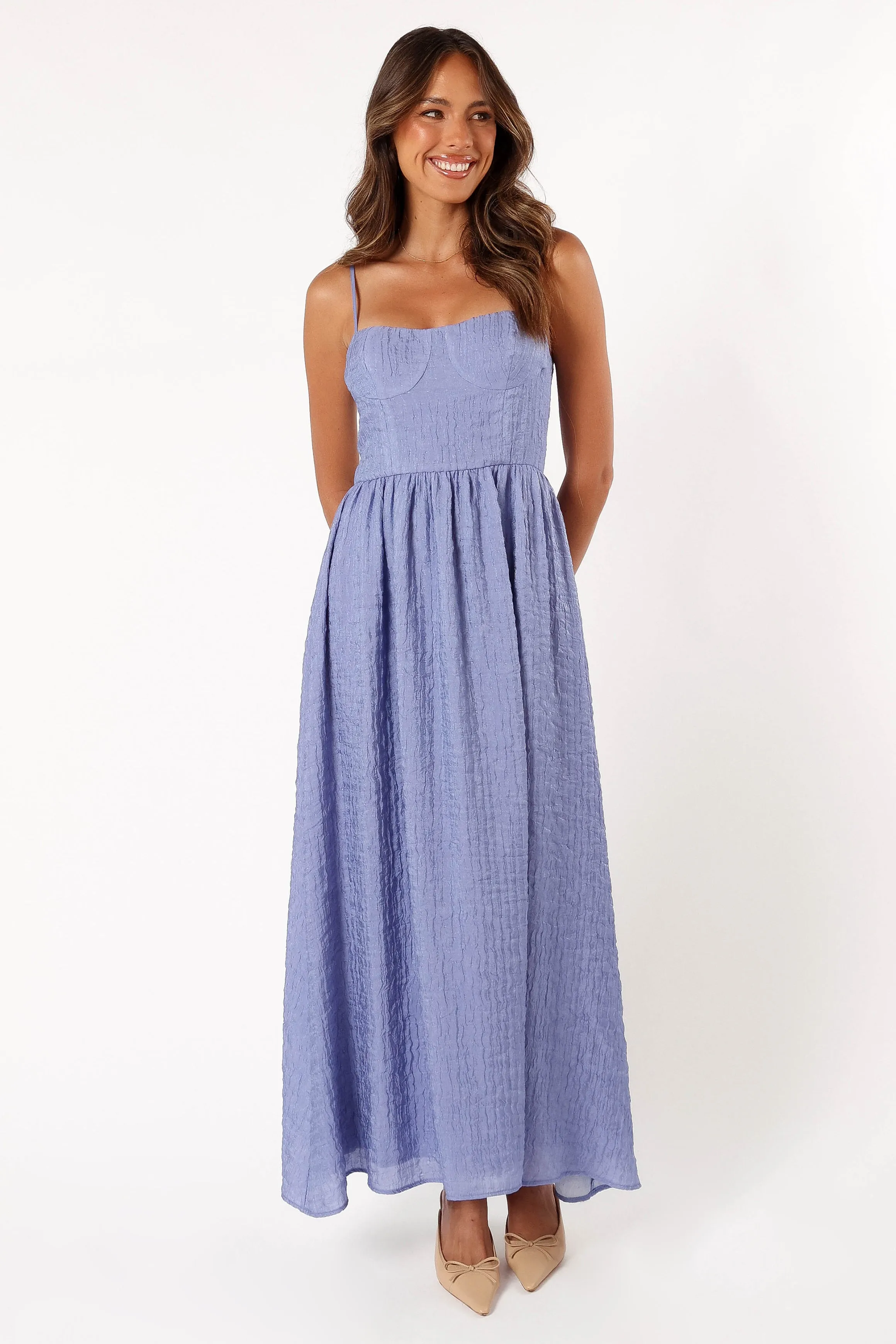 Logan Maxi Dress - Purple sold by Petal & Pup product image thumbnail 2