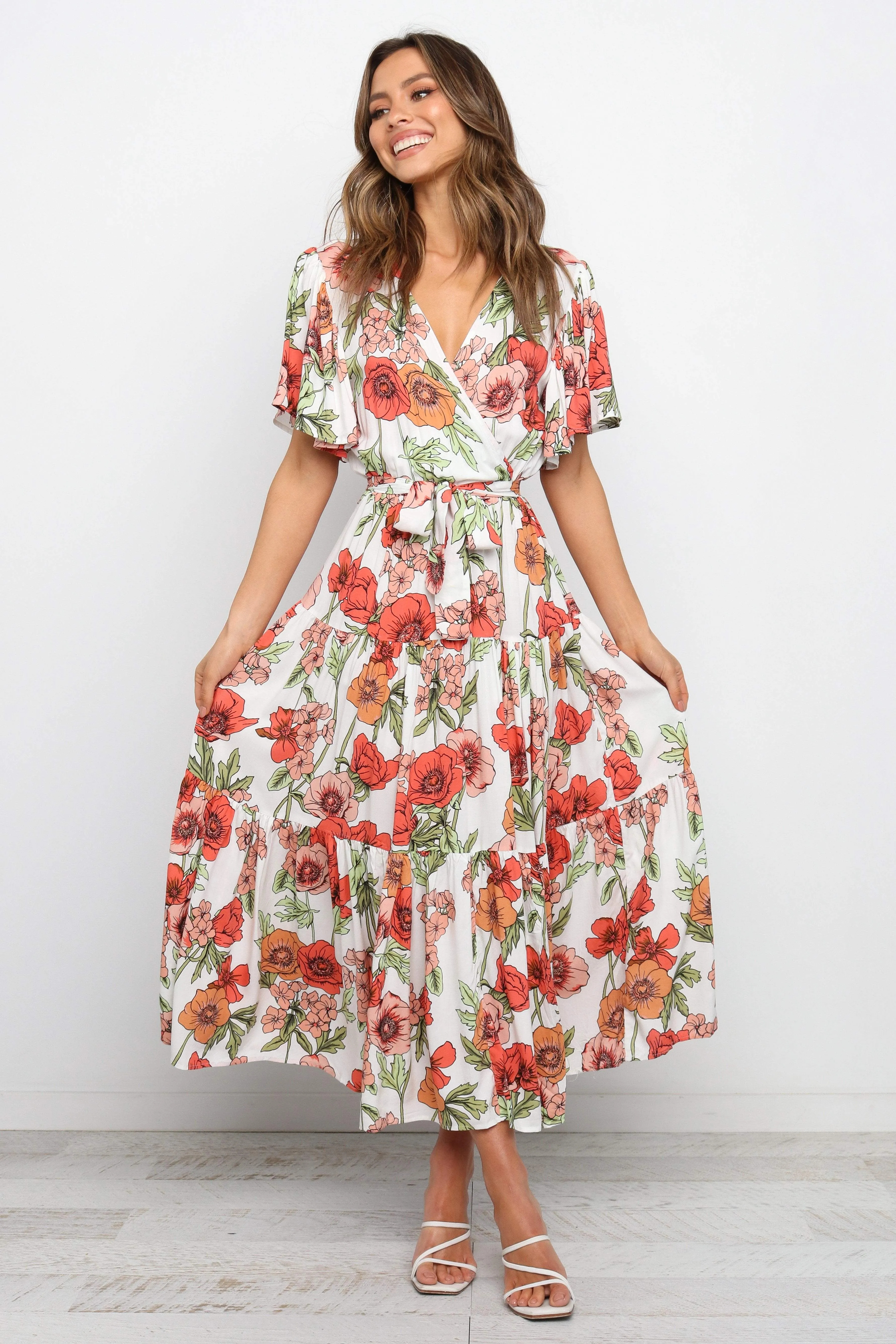 Denvast Dress - White sold by Petal & Pup product image thumbnail 4