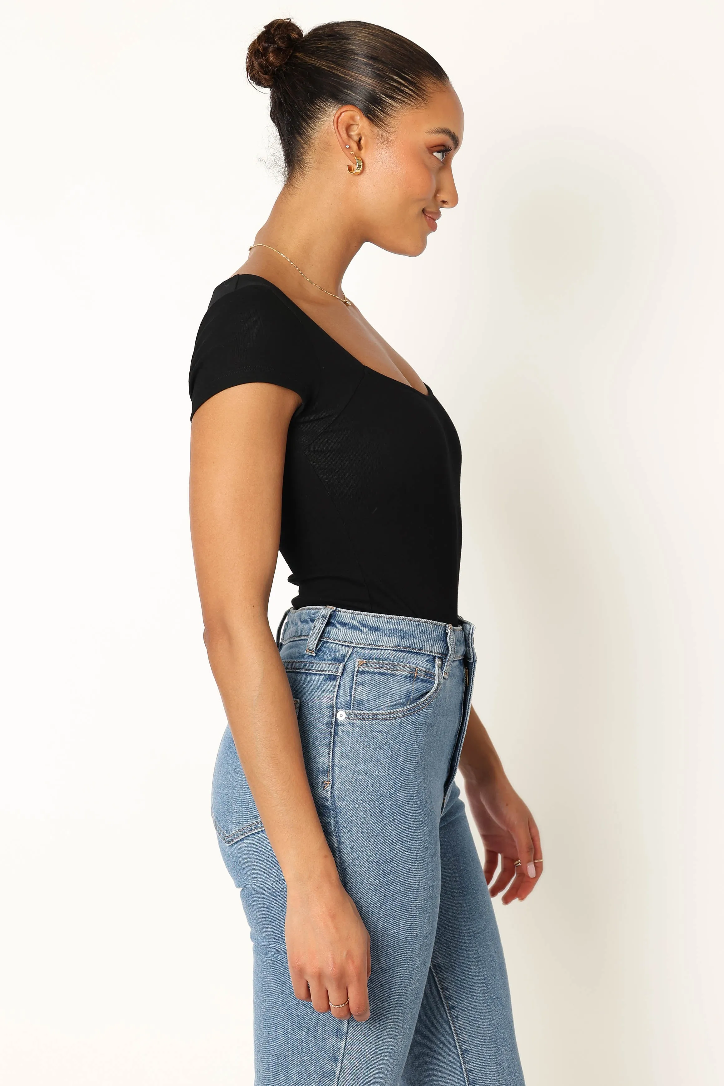 Natalie Bodysuit - Black sold by Petal & Pup product image thumbnail 3