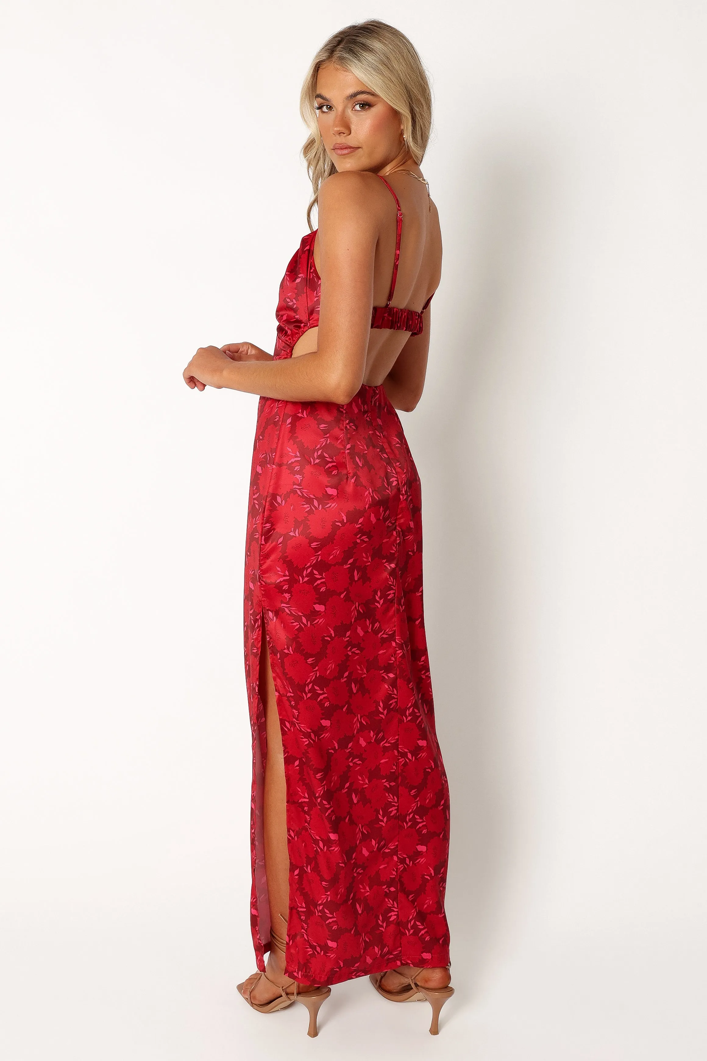Jessica Maxi Dress - Red Multi sold by Petal & Pup product image thumbnail 2