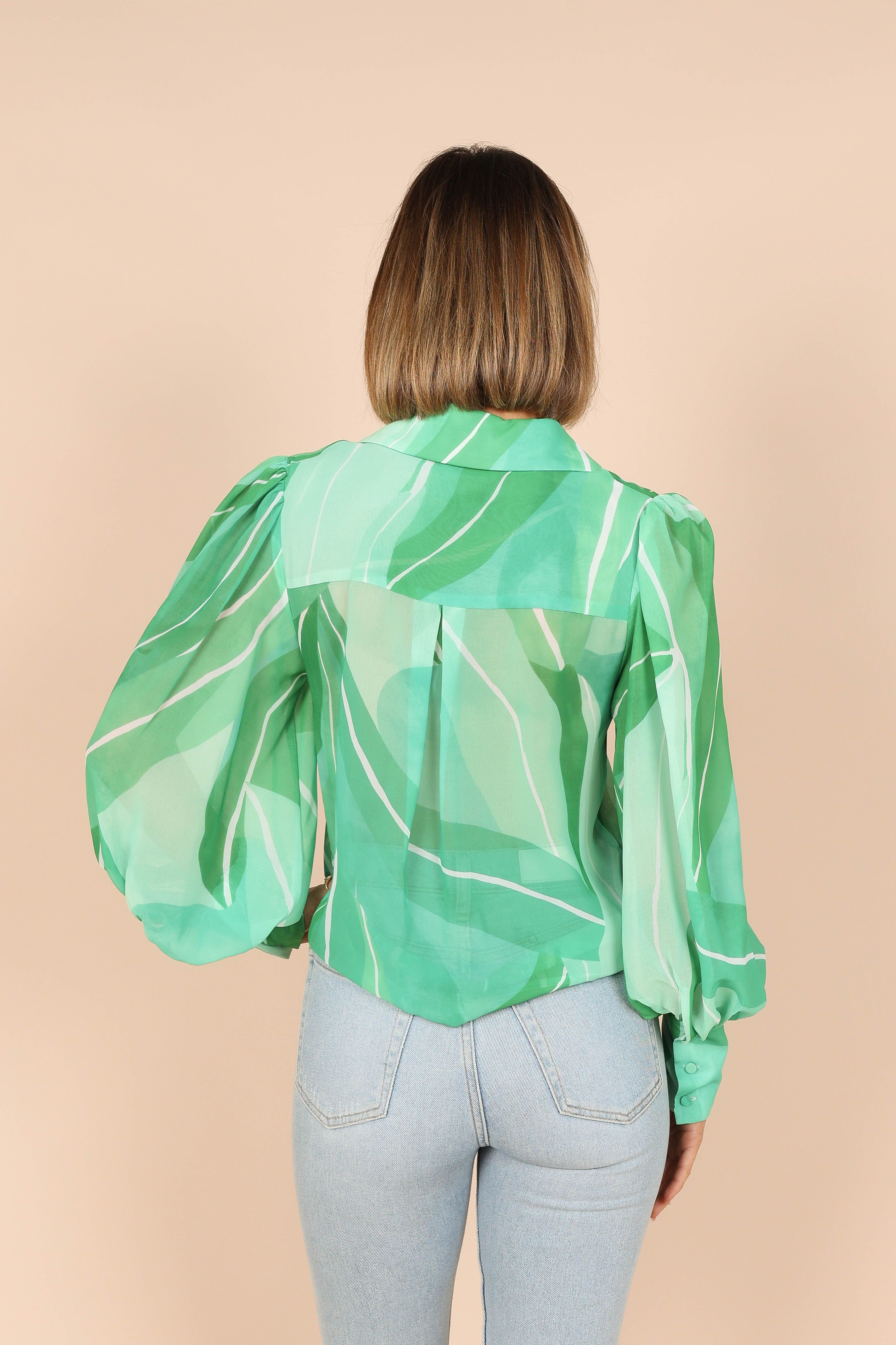 Fleetwood Shirt - Green sold by Petal & Pup product image thumbnail 4