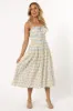 Felicity Midi Dress - Ivory Blue sold by Petal & Pup