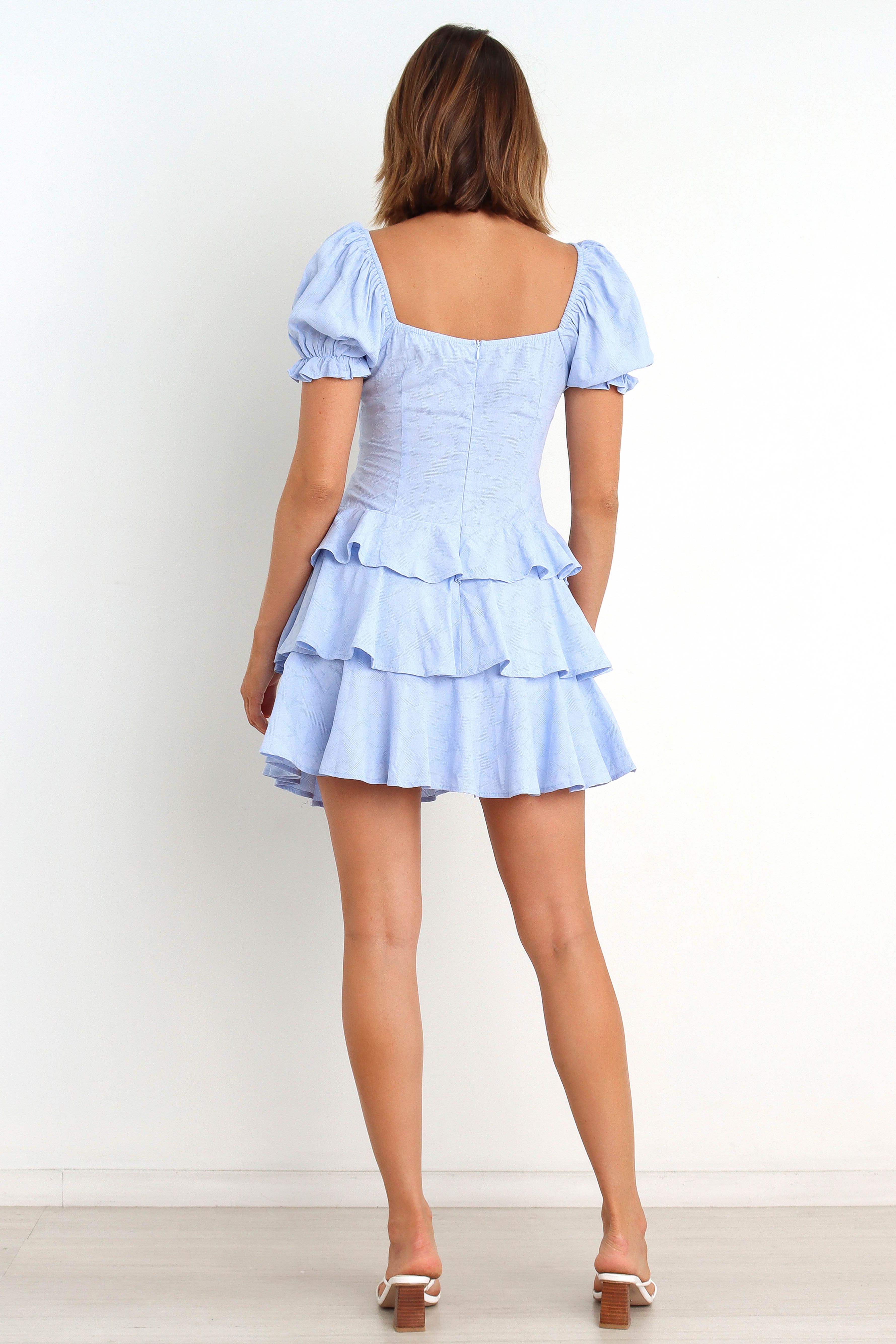 Ella Dress - Blue sold by Petal & Pup product image thumbnail 5