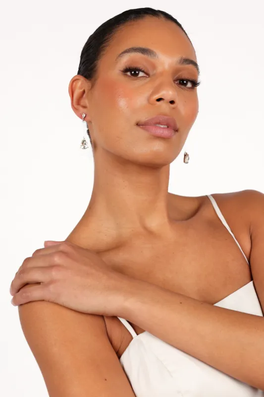 Amie Earrings - Silver sold by Petal & Pup