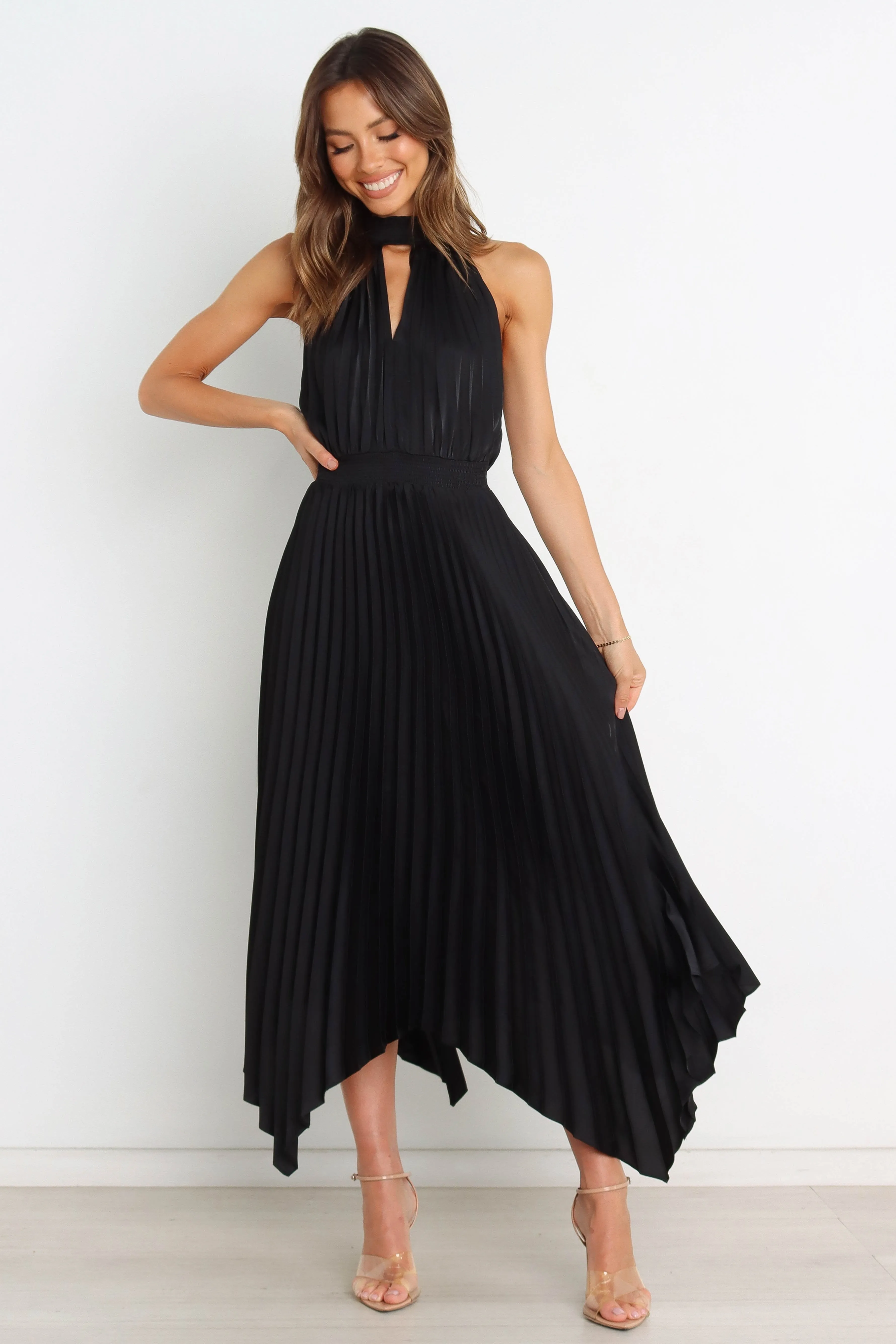 Dominique Dress - Black sold by Petal & Pup