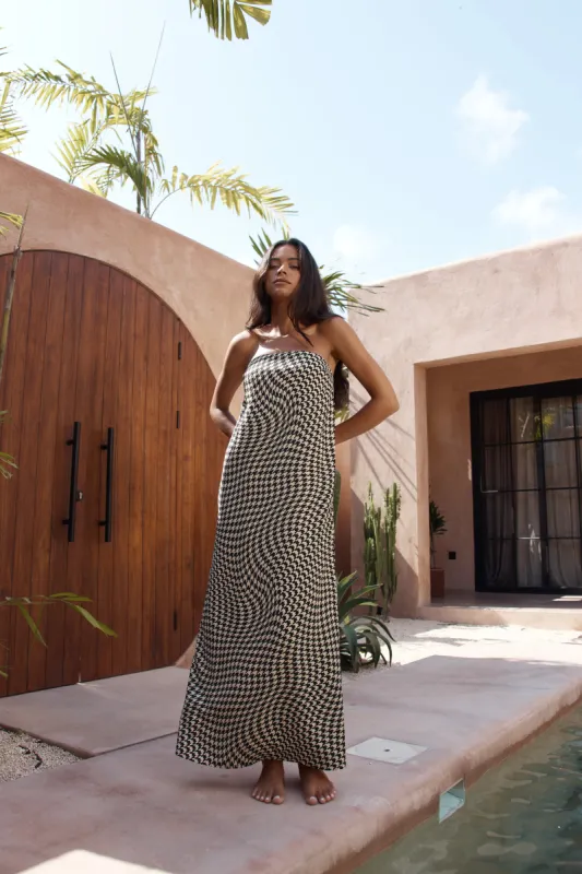 Rina Maxi Dress - Bonn Print sold by Petal & Pup