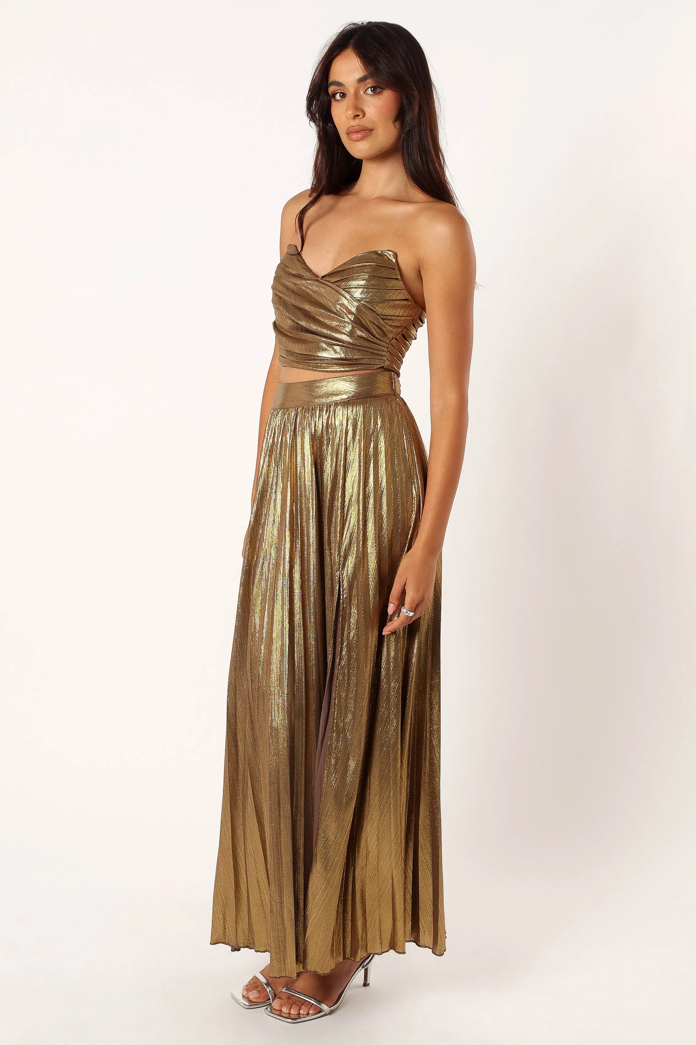 Hana Two Piece Set - Gold sold by Petal & Pup product image thumbnail 5