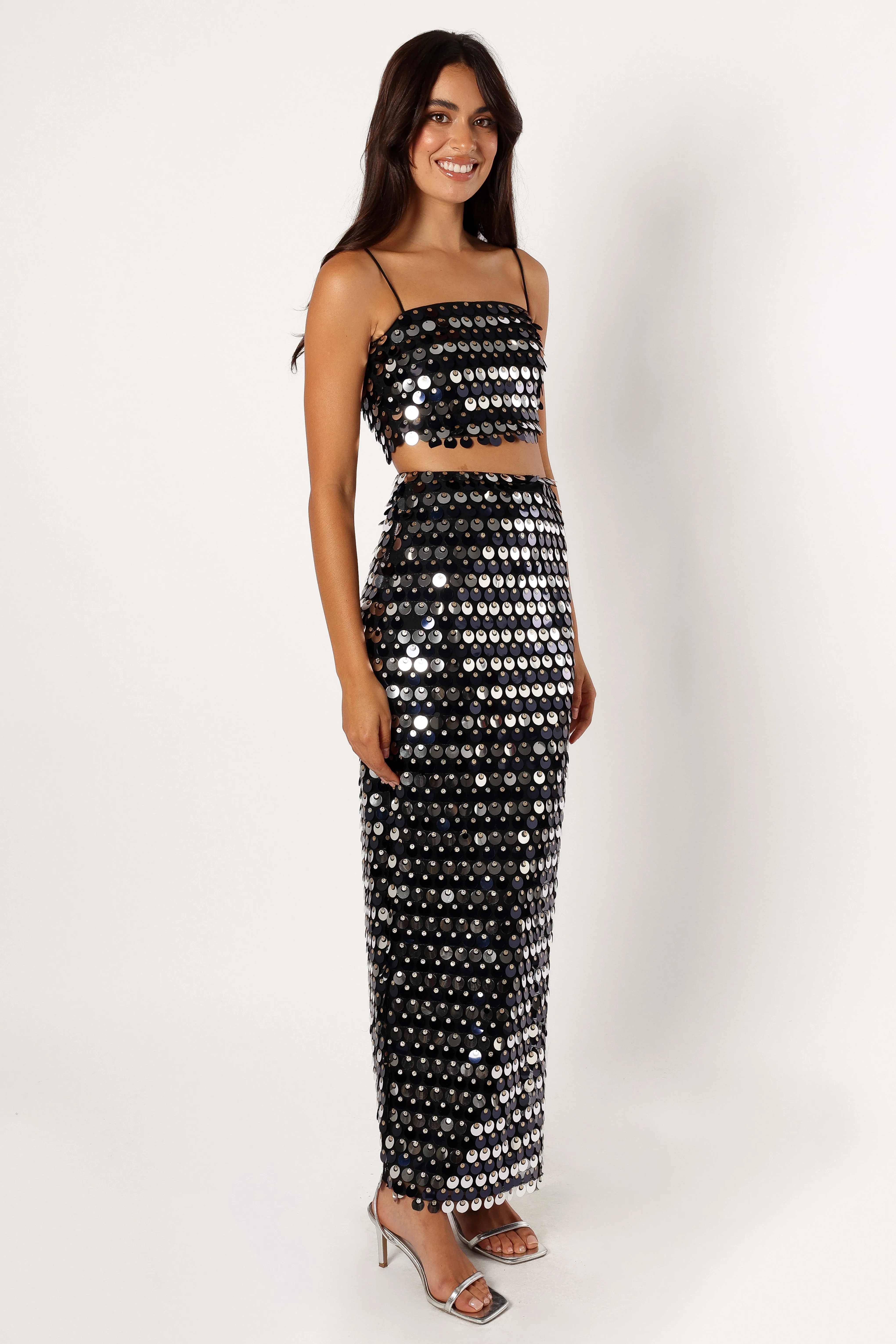 Cortez Maxi Skirt - Black sold by Petal & Pup product image thumbnail 5