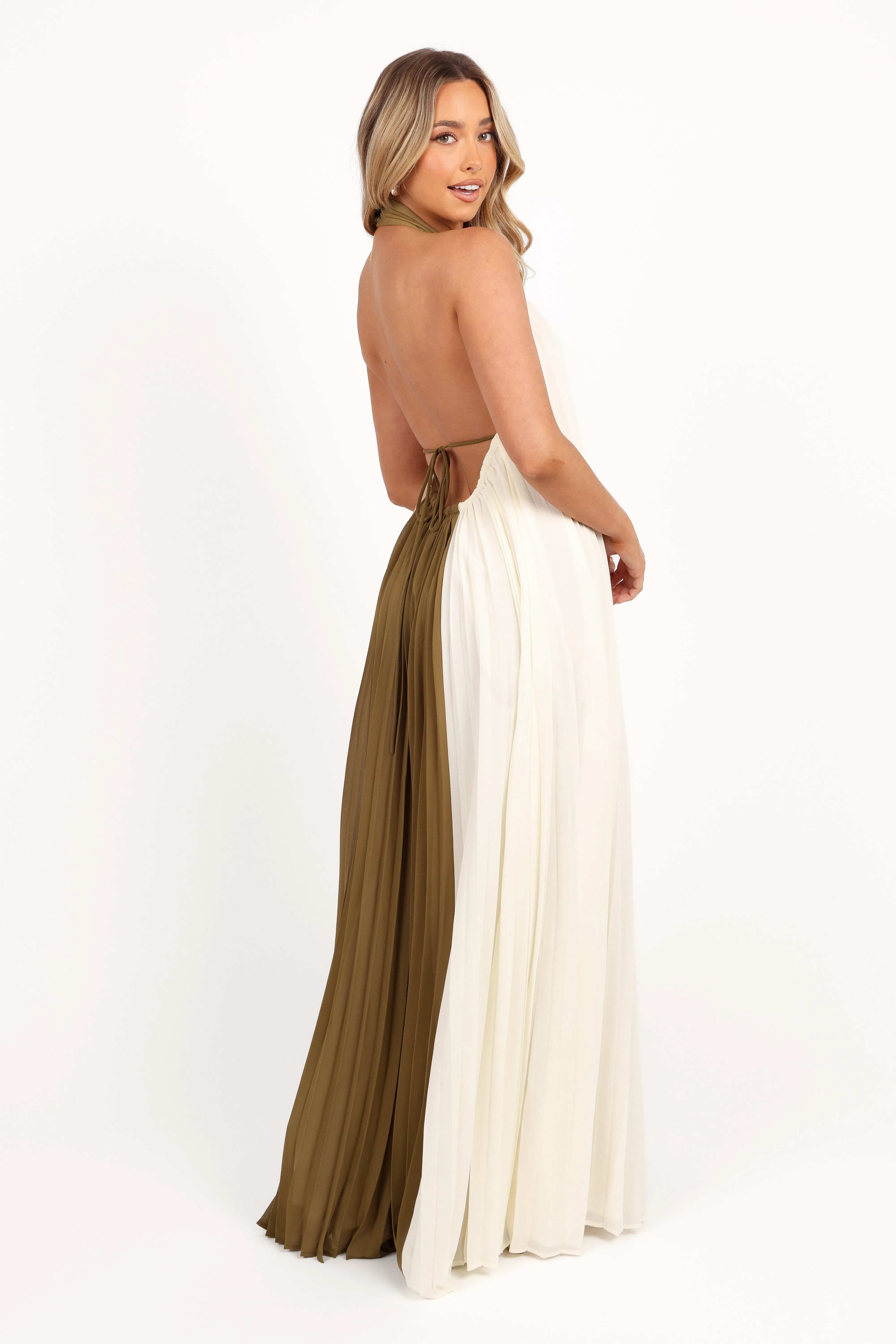 Reanna Maxi Dress - Olive Multi sold by Petal & Pup product image thumbnail 2