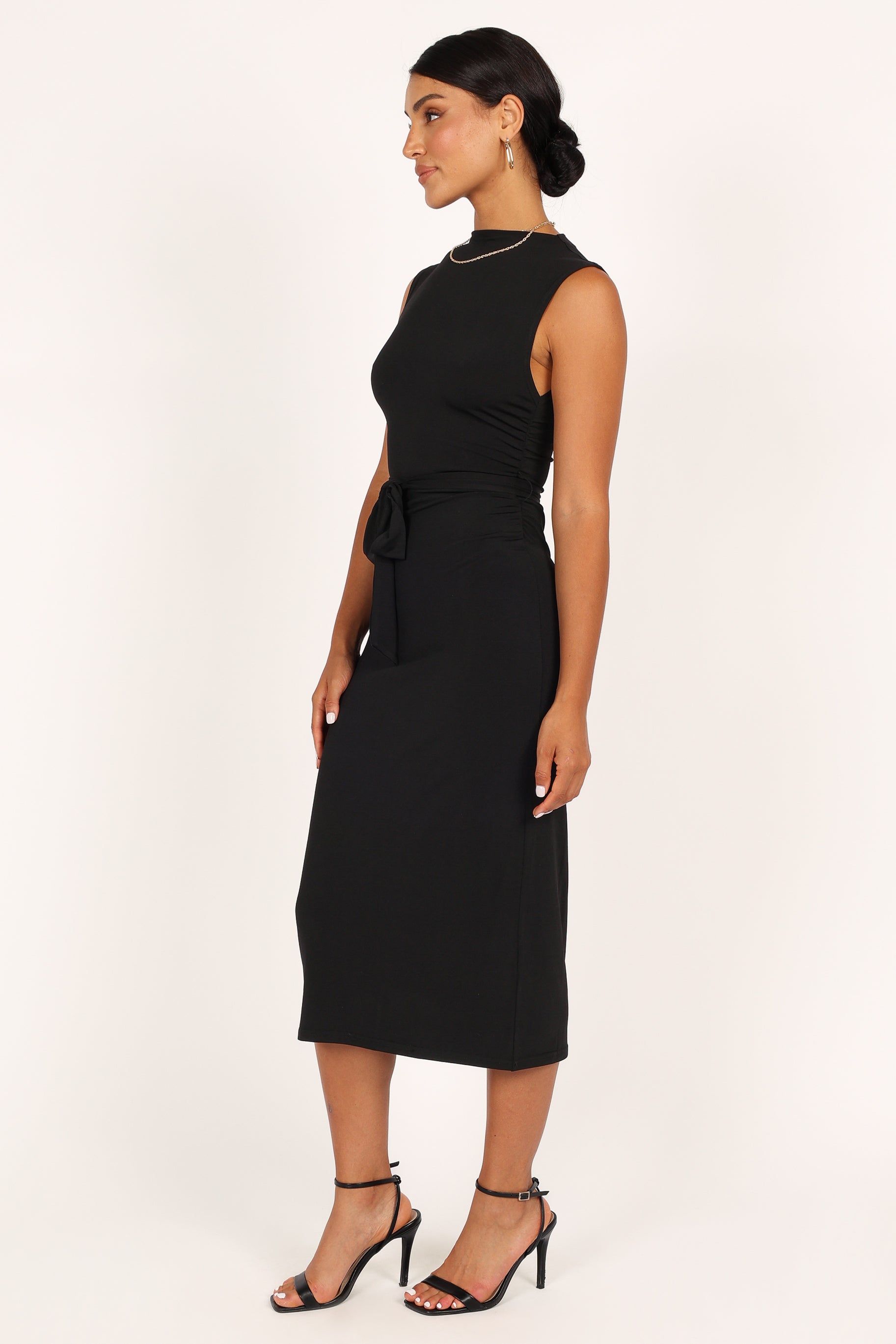 Reeves Midi Dress - Black sold by Petal & Pup product image thumbnail 2