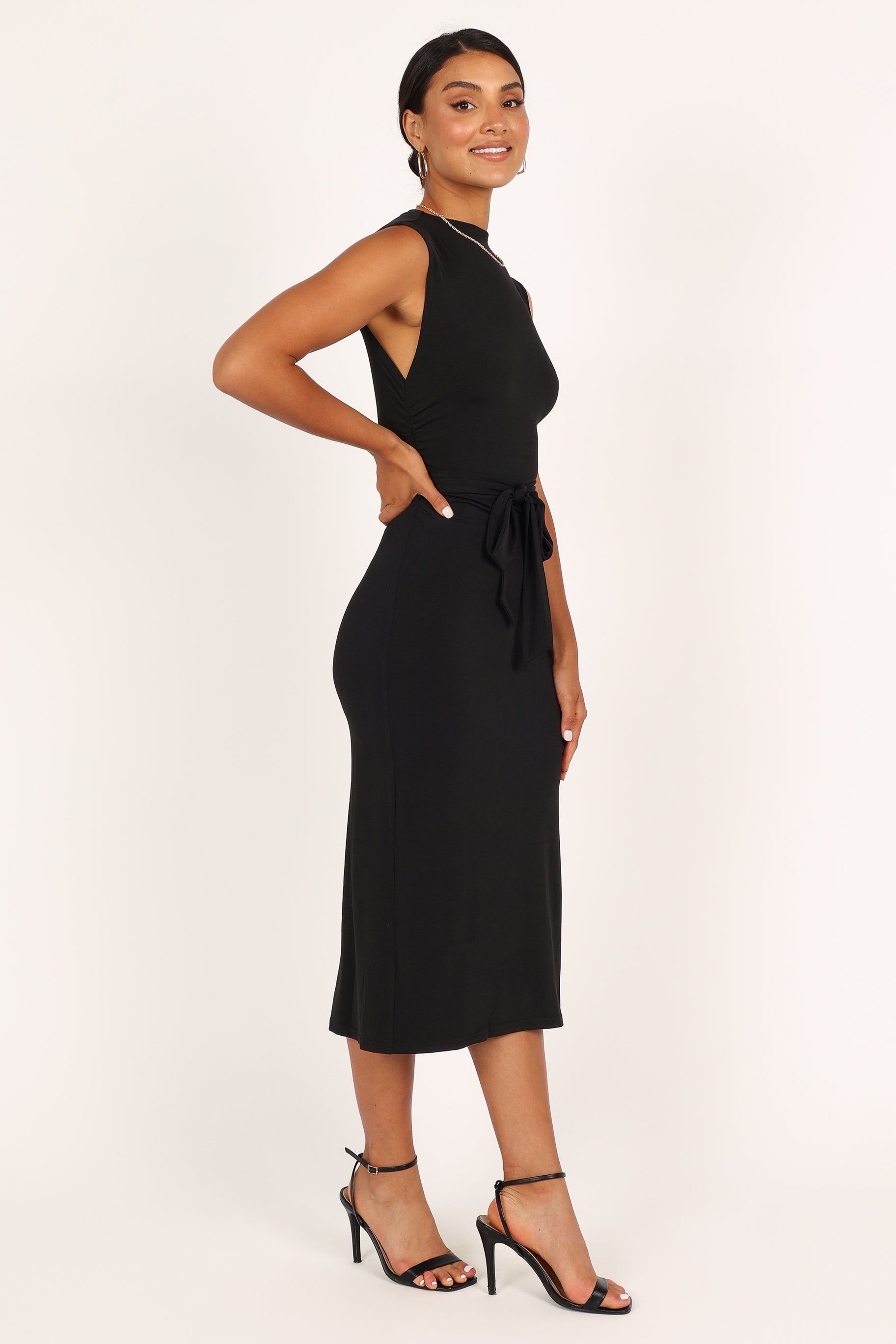 Reeves Midi Dress - Black sold by Petal & Pup product image thumbnail 5