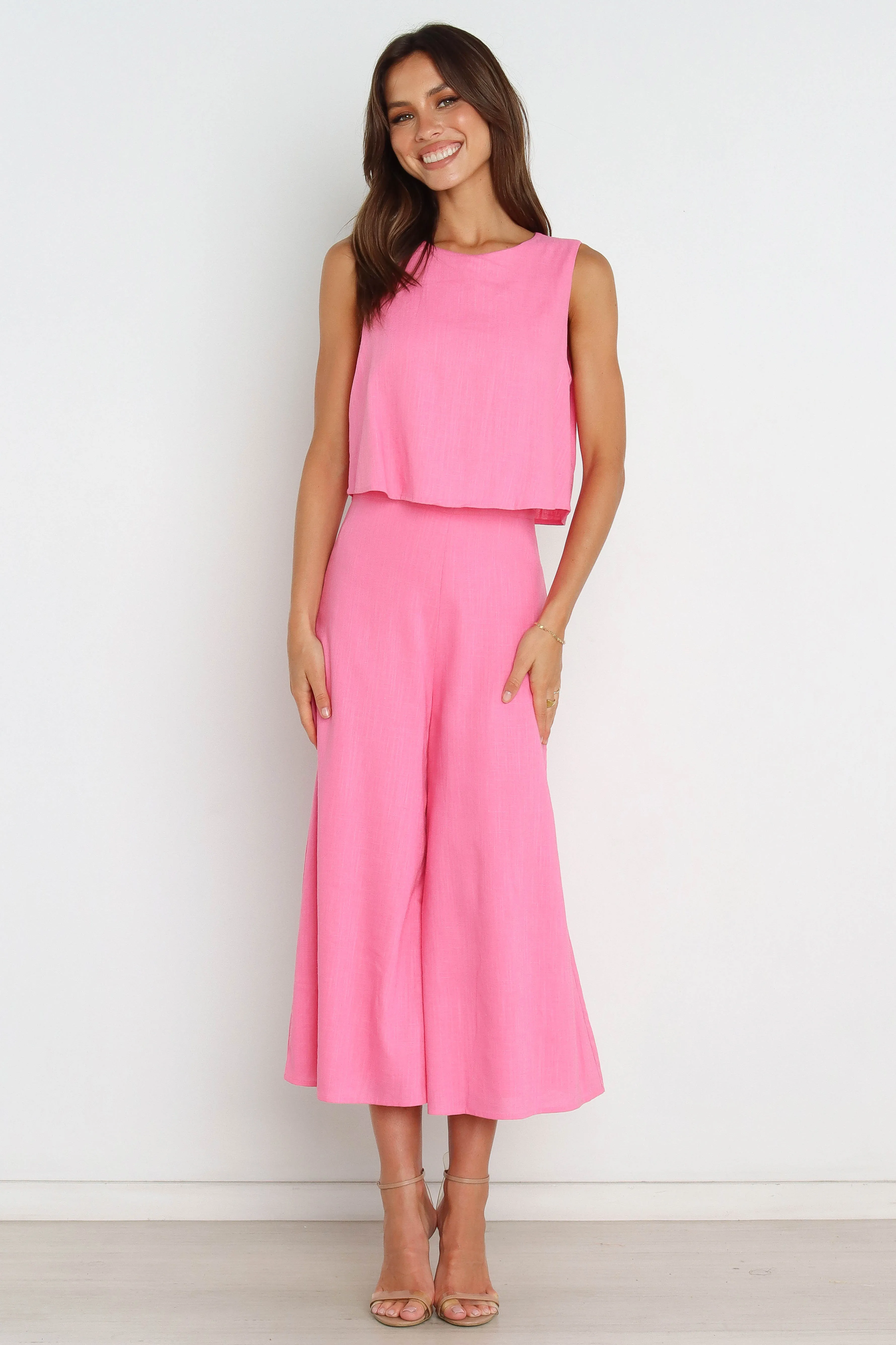 Femme Jumpsuit - Pink sold by Petal & Pup product image thumbnail 3