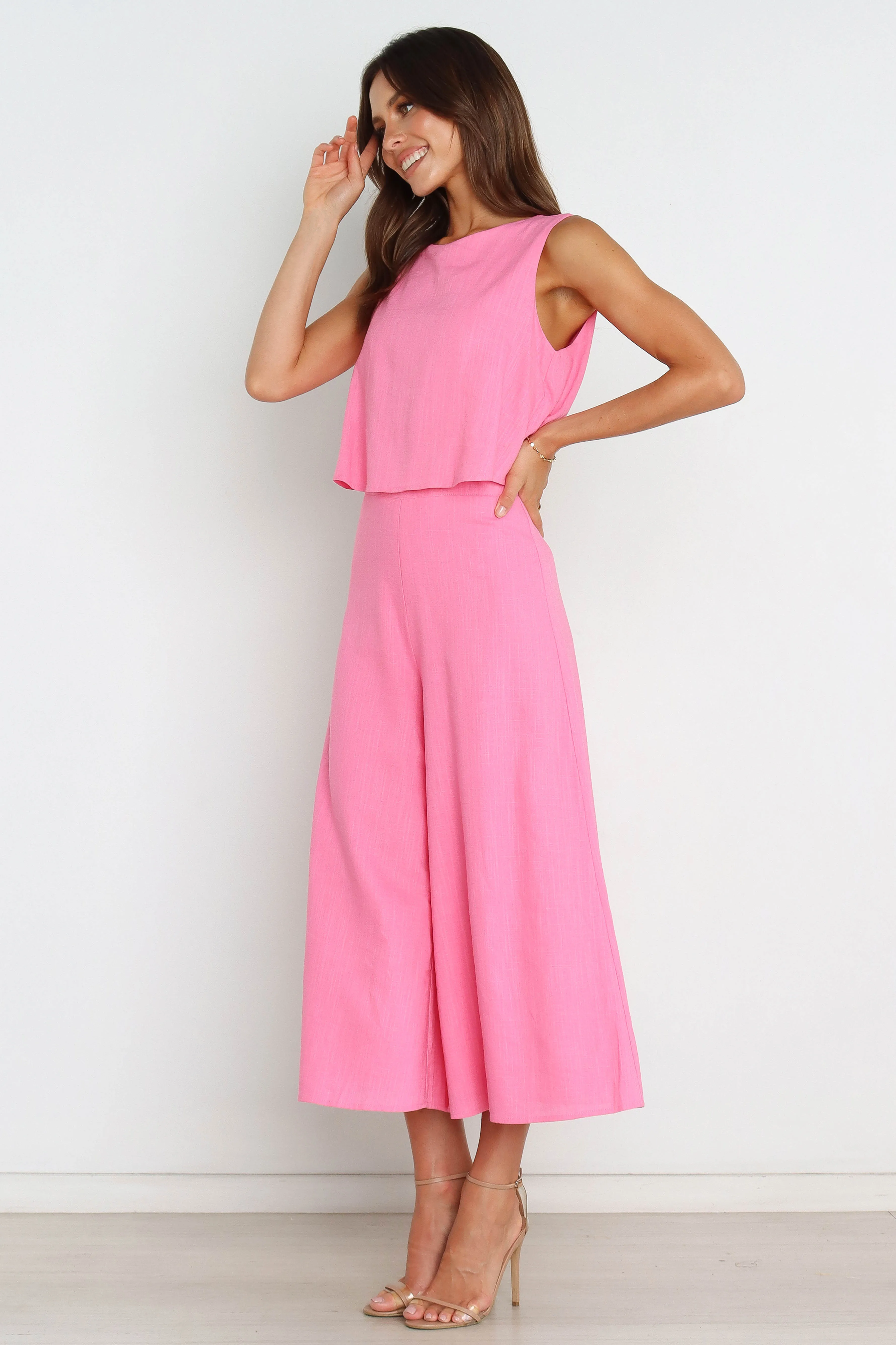 Femme Jumpsuit - Pink sold by Petal & Pup product image thumbnail 4