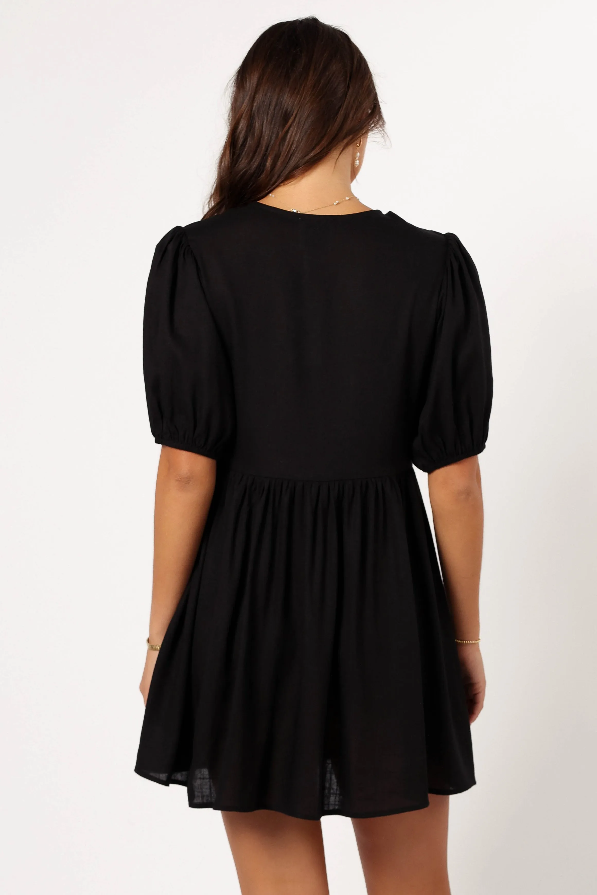Harlyn Mini Dress - Black sold by Petal & Pup product image thumbnail 4