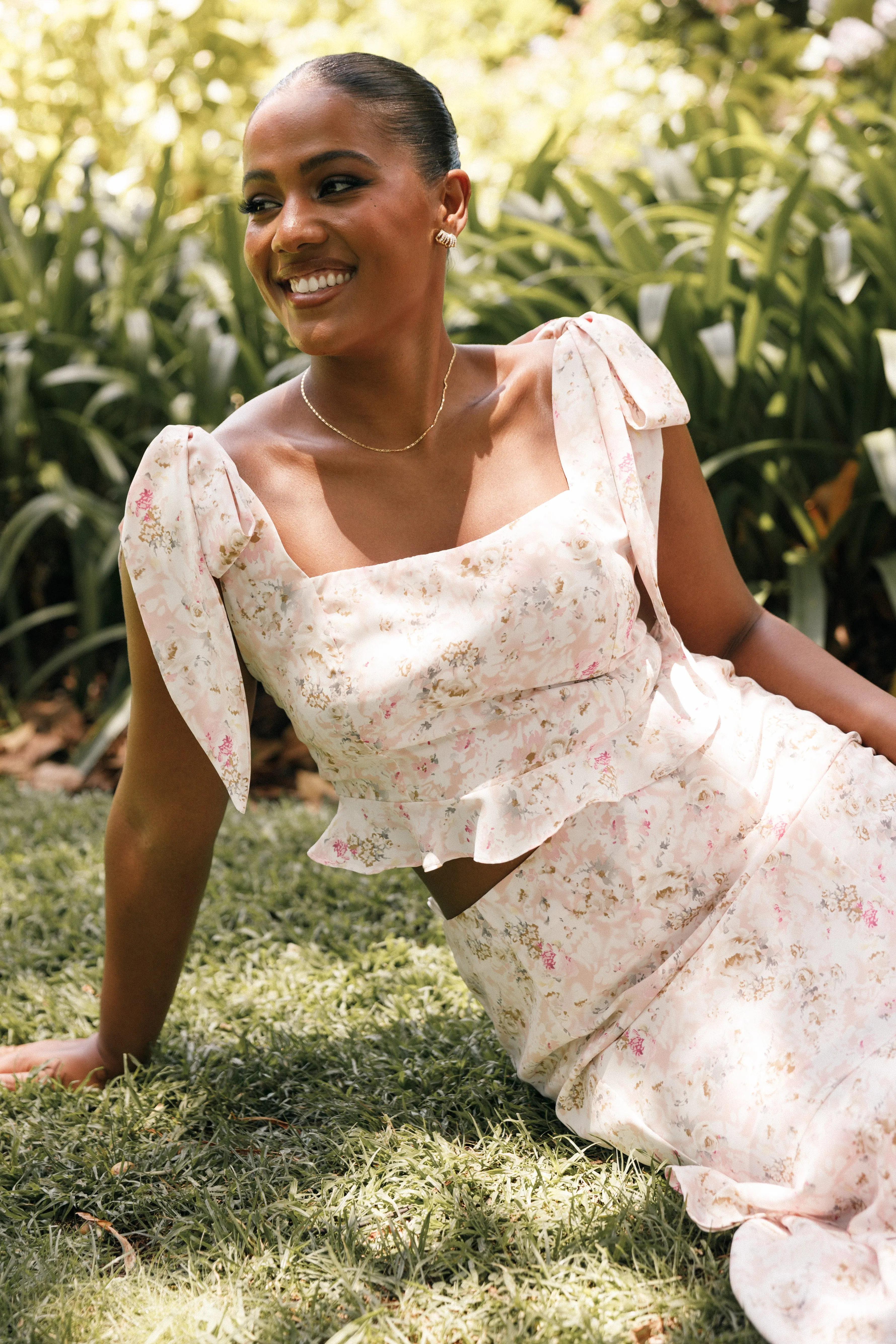 Luna Two Piece Set - Pink Floral sold by Petal & Pup product image thumbnail 3