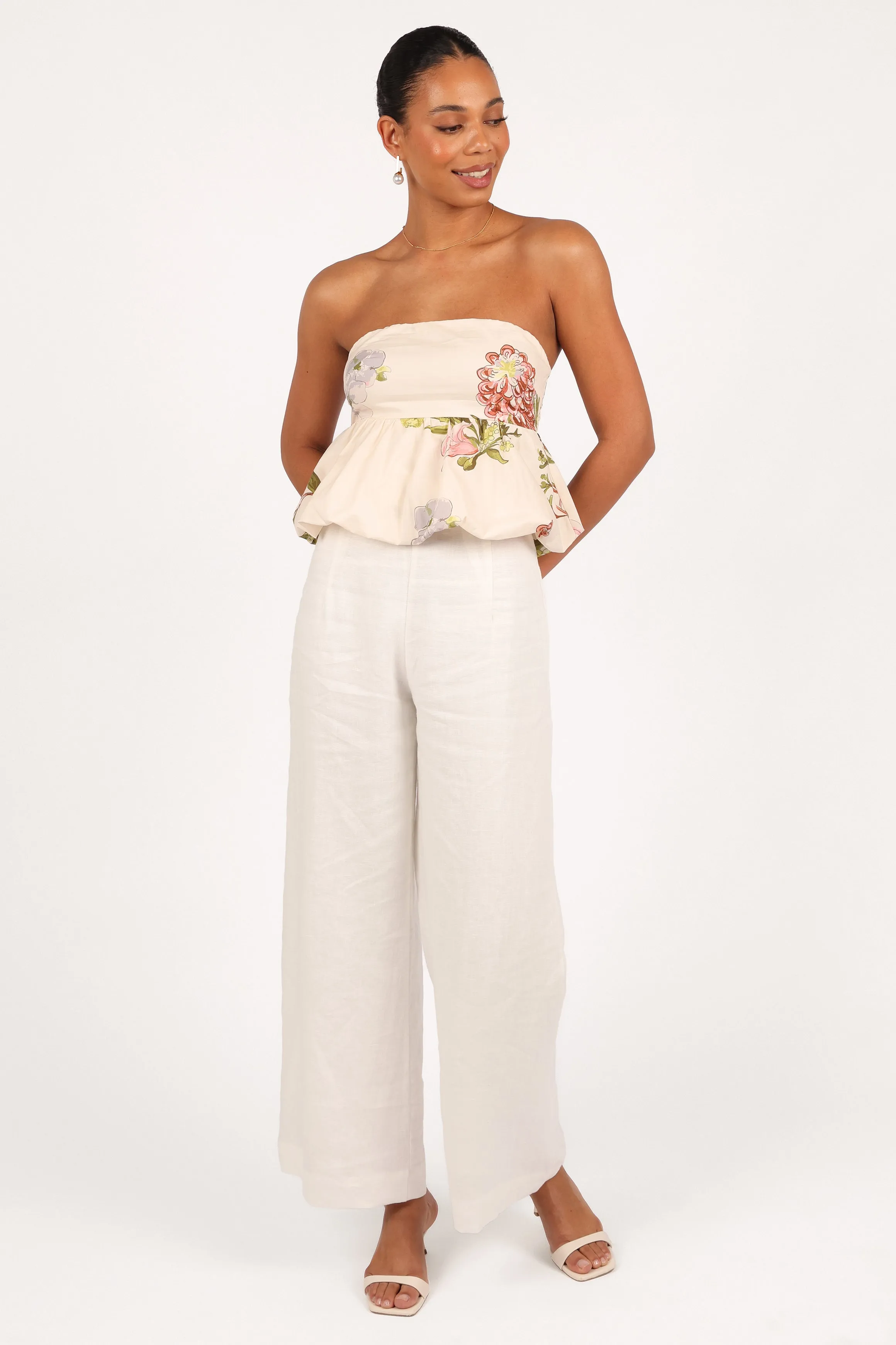 Aurelie Strapless Top - Native Flora sold by Petal & Pup product image thumbnail 3