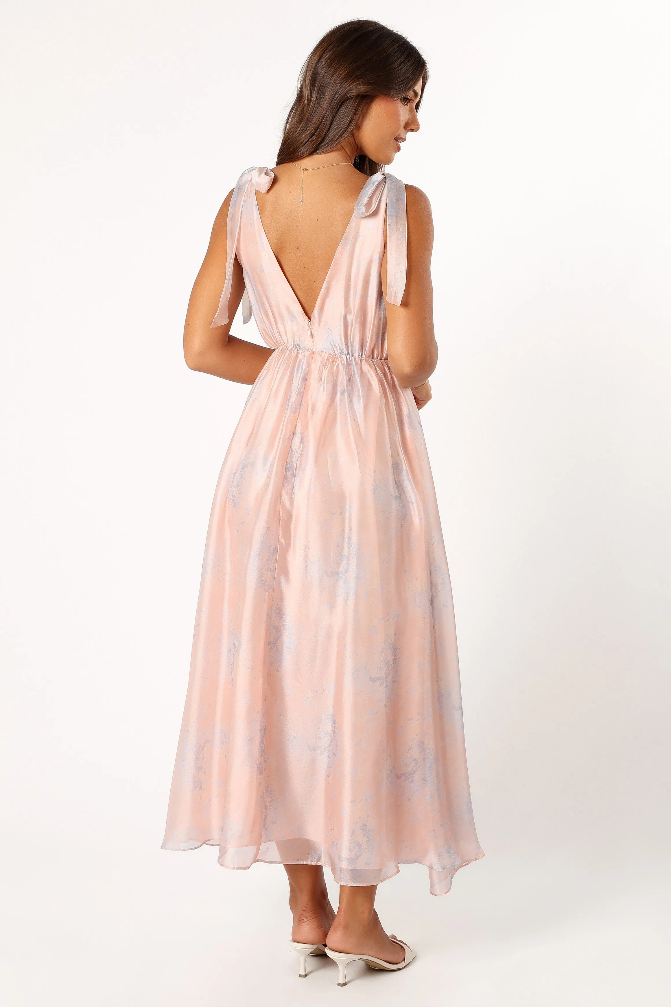 Perla Maxi Dress - Blush/Blue sold by Petal & Pup product image thumbnail 4