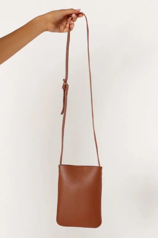 Norah Crossbody Bag - Tan sold by Petal & Pup