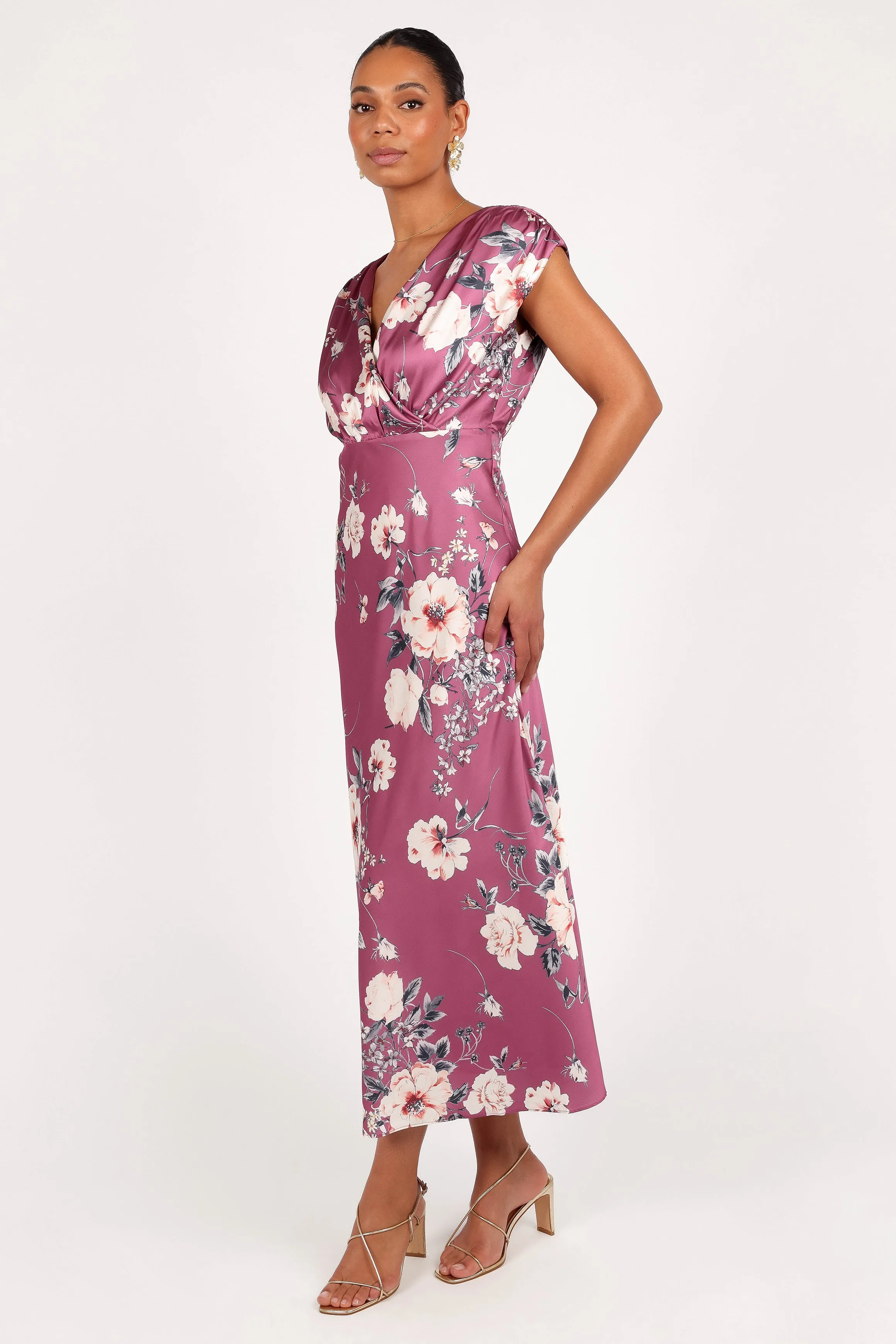 Amarlee Maxi Dress - Dark Rose Floral sold by Petal & Pup product image thumbnail 5