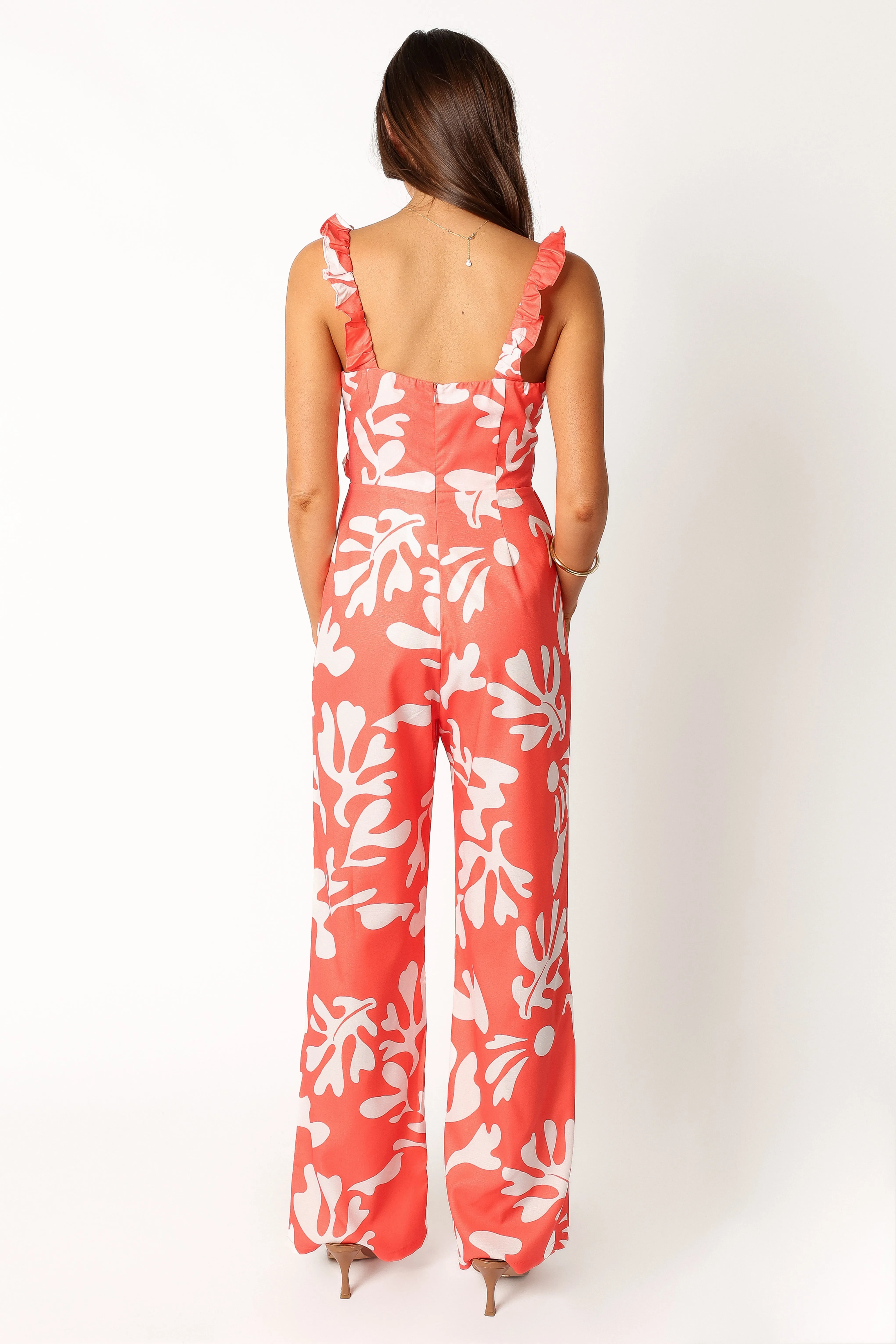 Payton Jumpsuit - Melon White sold by Petal & Pup product image thumbnail 4