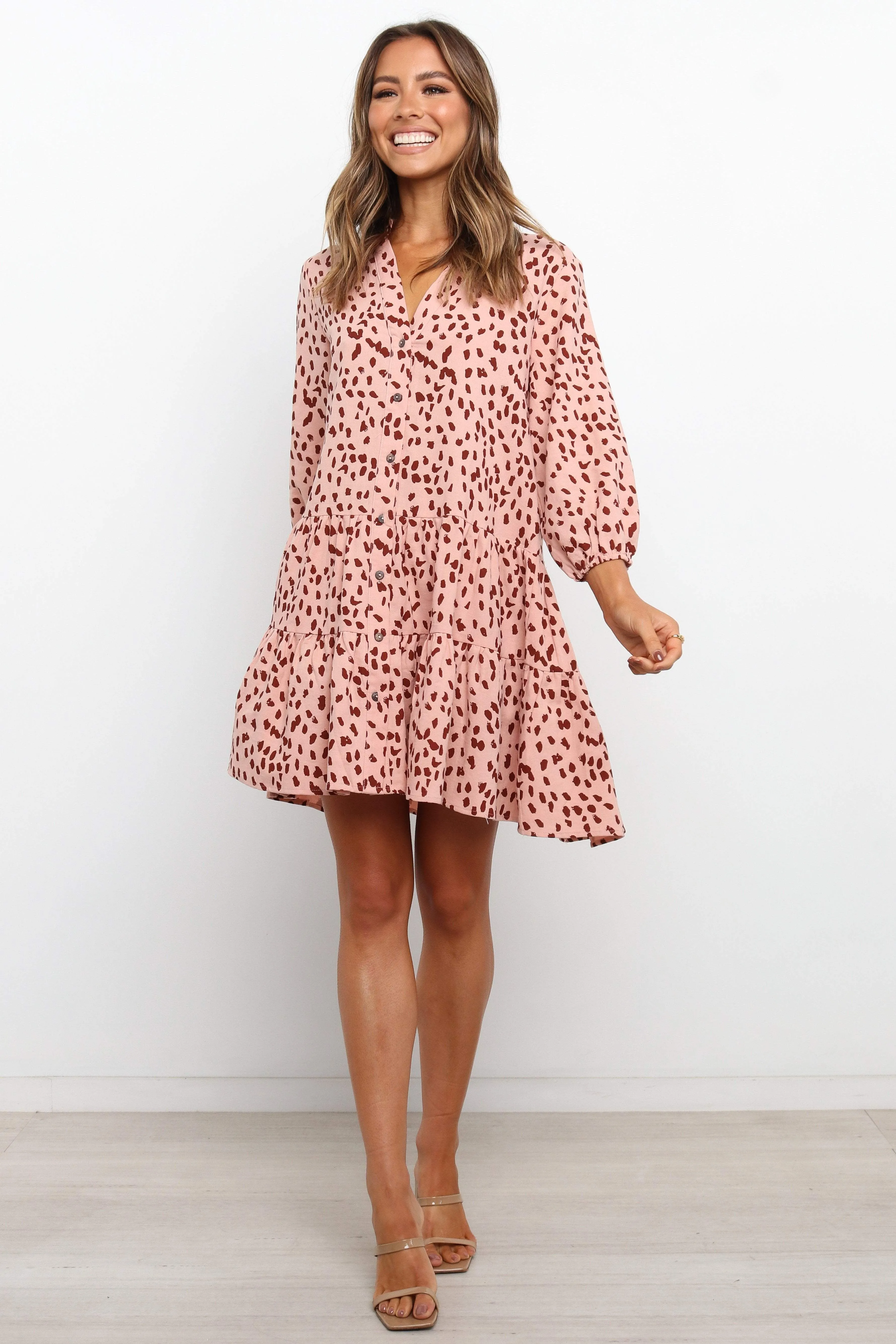 Motel Dress - Apricot sold by Petal & Pup product image thumbnail 3