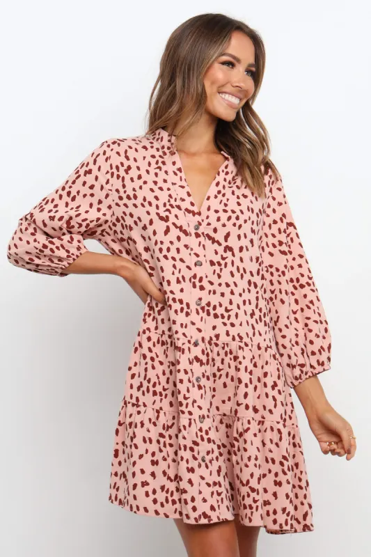 Motel Dress - Apricot sold by Petal & Pup