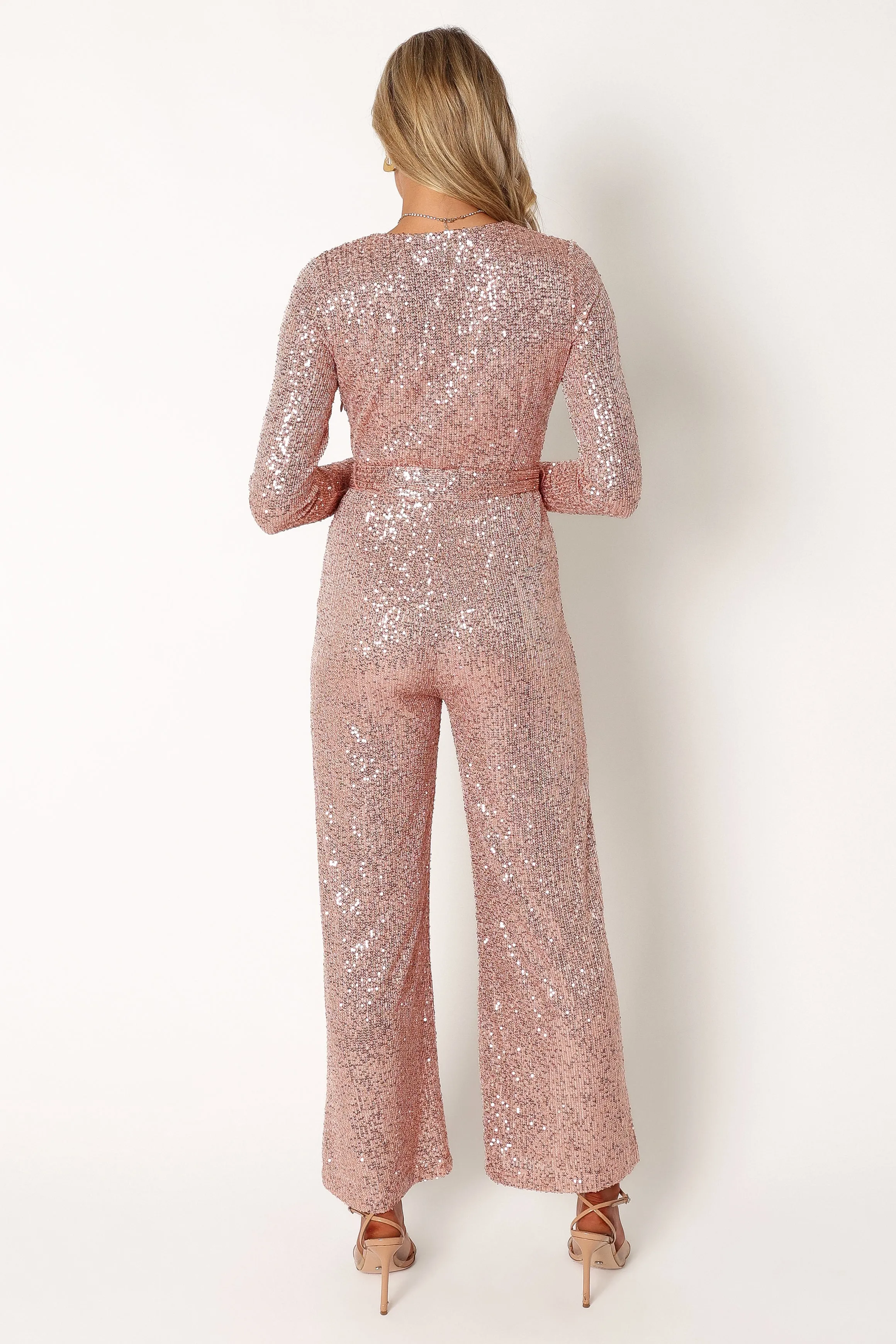 Kiera Jumpsuit - Rose Gold sold by Petal & Pup product image thumbnail 5