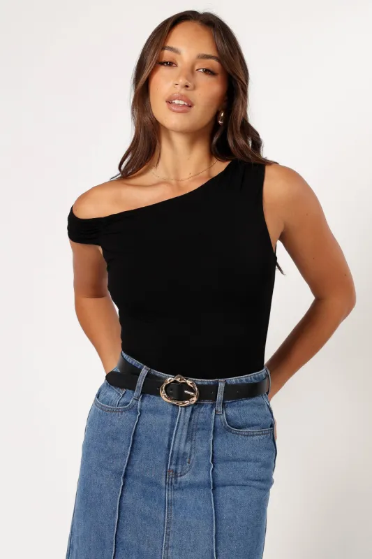 Dolores Top - Black sold by Petal & Pup