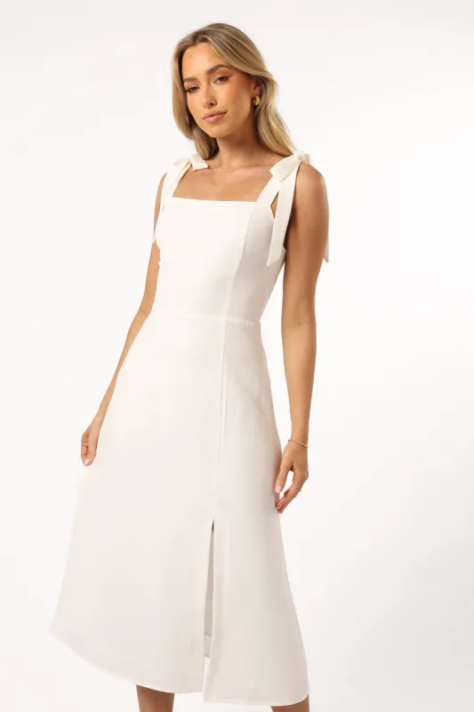 Laurel Dress - White sold by Petal & Pup