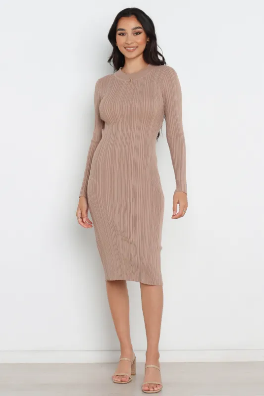 Milleri Dress - Tan sold by Petal & Pup